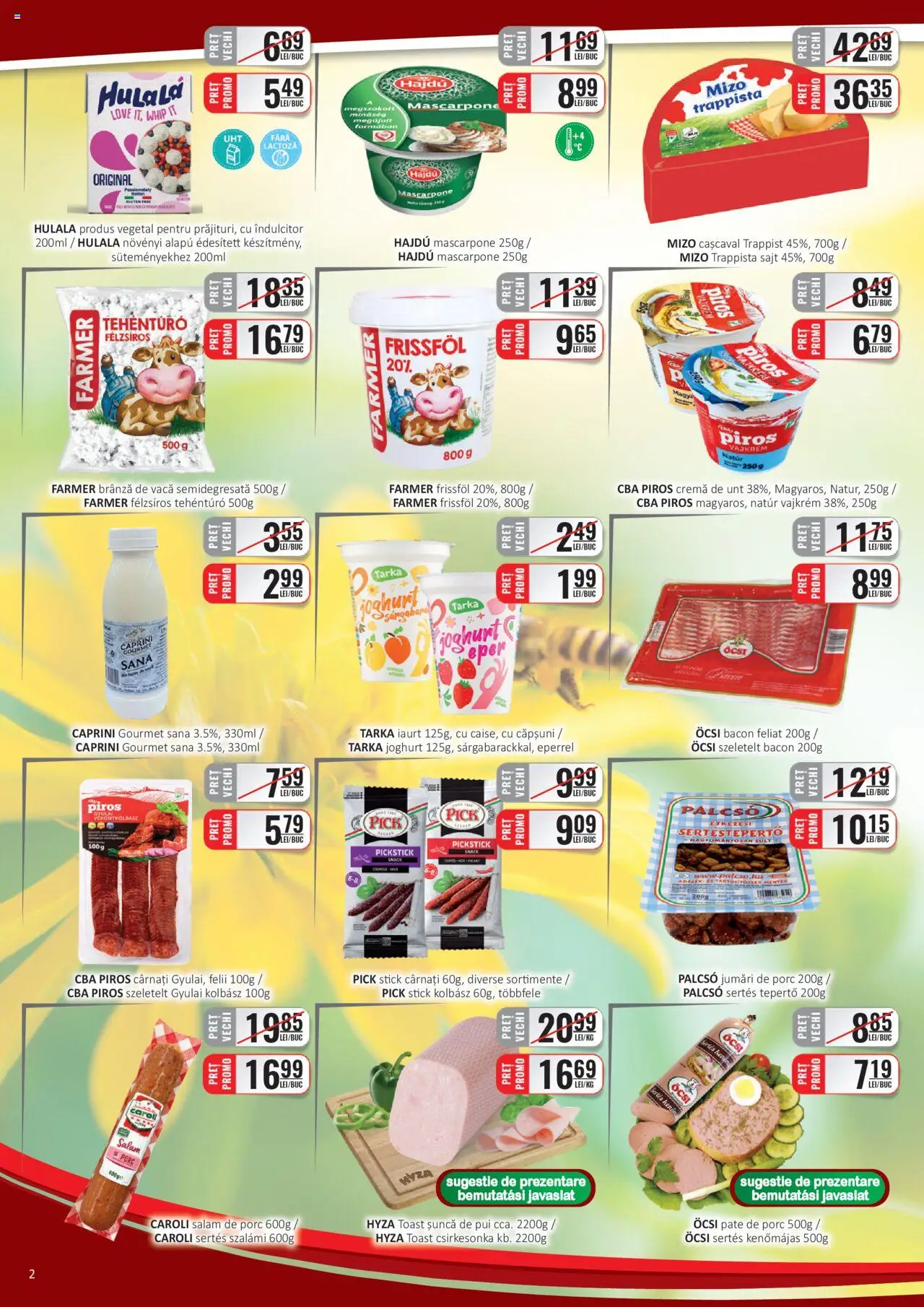 Catalog CBA 16 - 29 Iunie 2025 | Pagina 2 | Produse: Filtre kahve makinesi, Salam, Brânză De Vacă, Cârnați