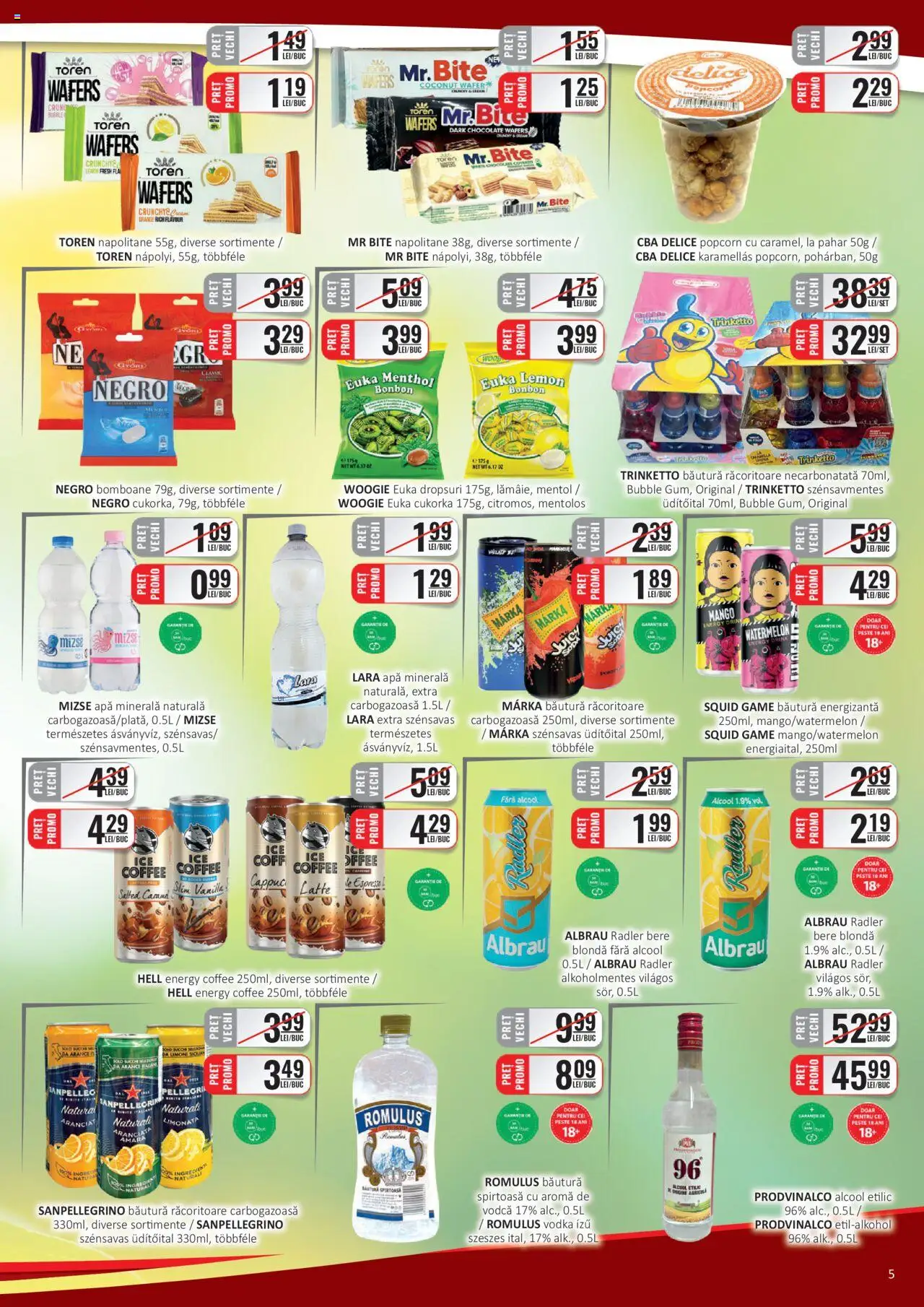Catalog CBA 16 - 29 Iunie 2025 | Pagina 5 | Produse: Su ısıtıcı, Yazı tahtası kalemi, Pește, Mango