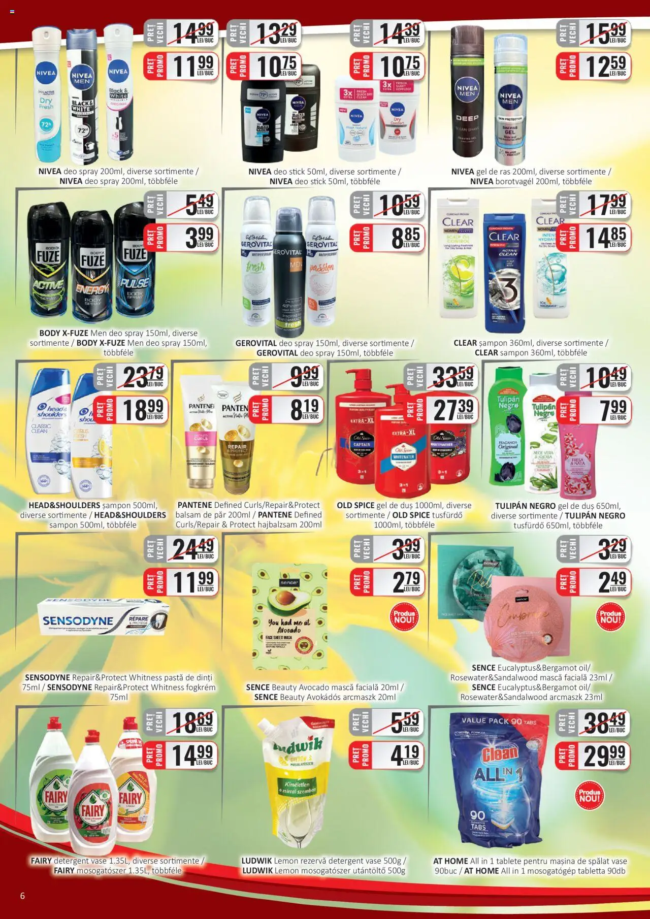 Catalog CBA 16 - 29 Iunie 2025 | Pagina 6 | Produse: Mașină De Spălat, Mașină De Spălat Vase, Șampon, Tablete pentru mașina de spălat