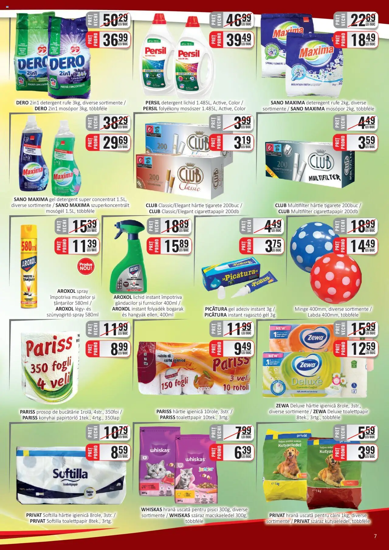 Catalog CBA 16 - 29 Iunie 2025 | Pagina 7 | Produse: Pomelo, Bucătărie, Pudră, Adeziv