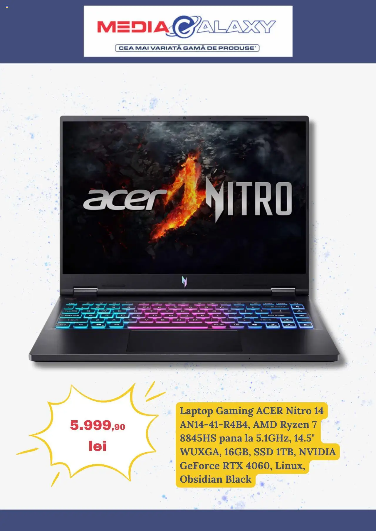Catalog Media Galaxy 12 - 17 Iunie 2025 | Pagina 3 | Produse: Laptop