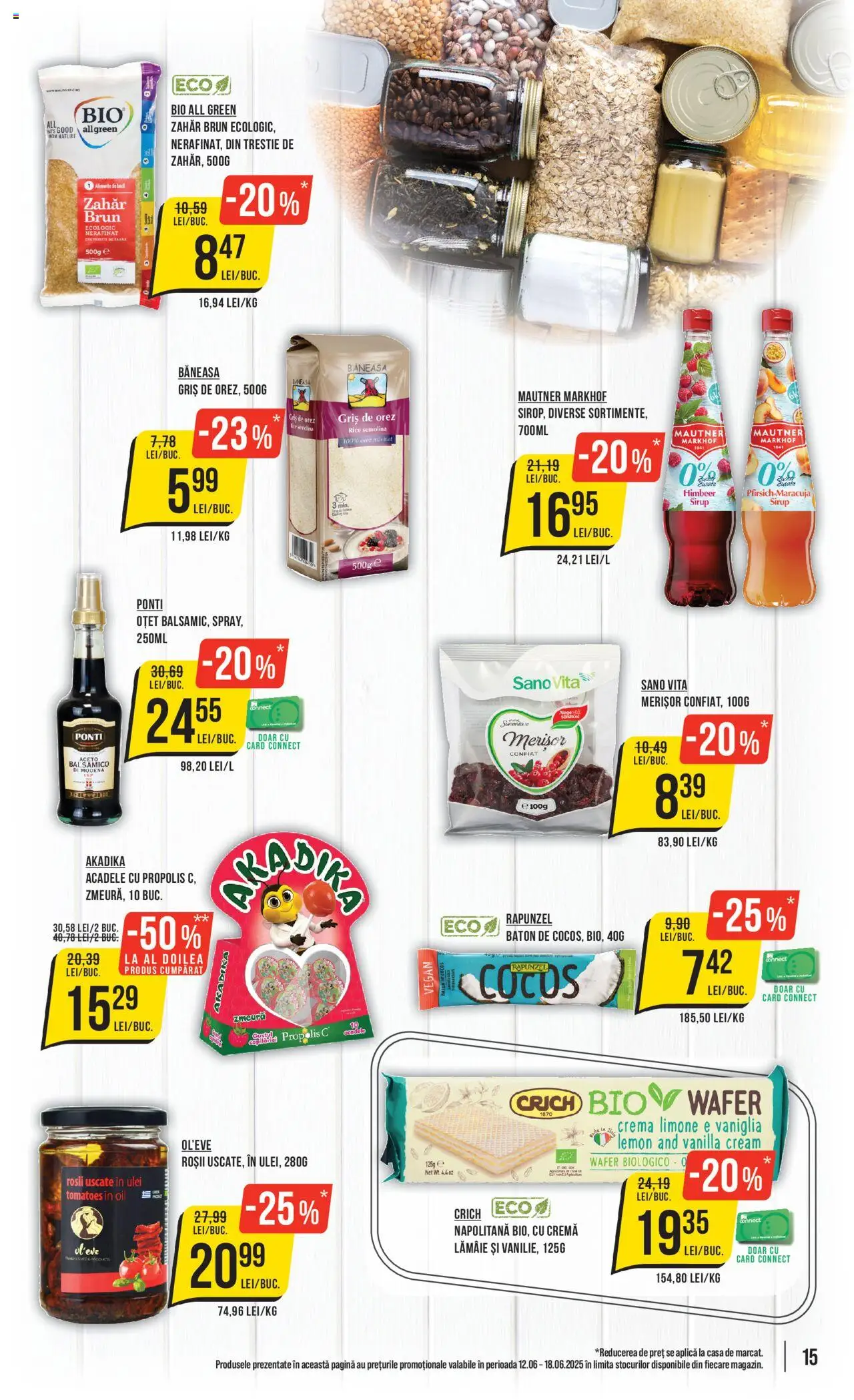 Catalog Mega Image 12 - 17 Iunie 2025 | Pagina 15 | Produse: Cremă, Orez, Acadele, Lămâie