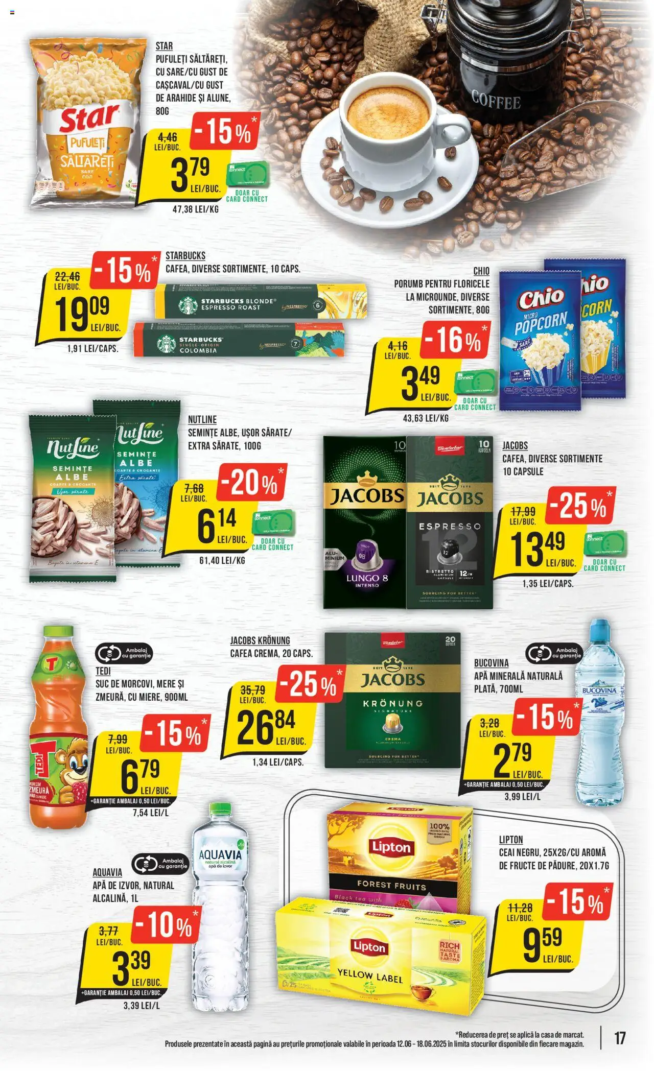 Catalog Mega Image 12 - 17 Iunie 2025 | Pagina 17 | Produse: Arahide, Semințe, Porumb, Apă