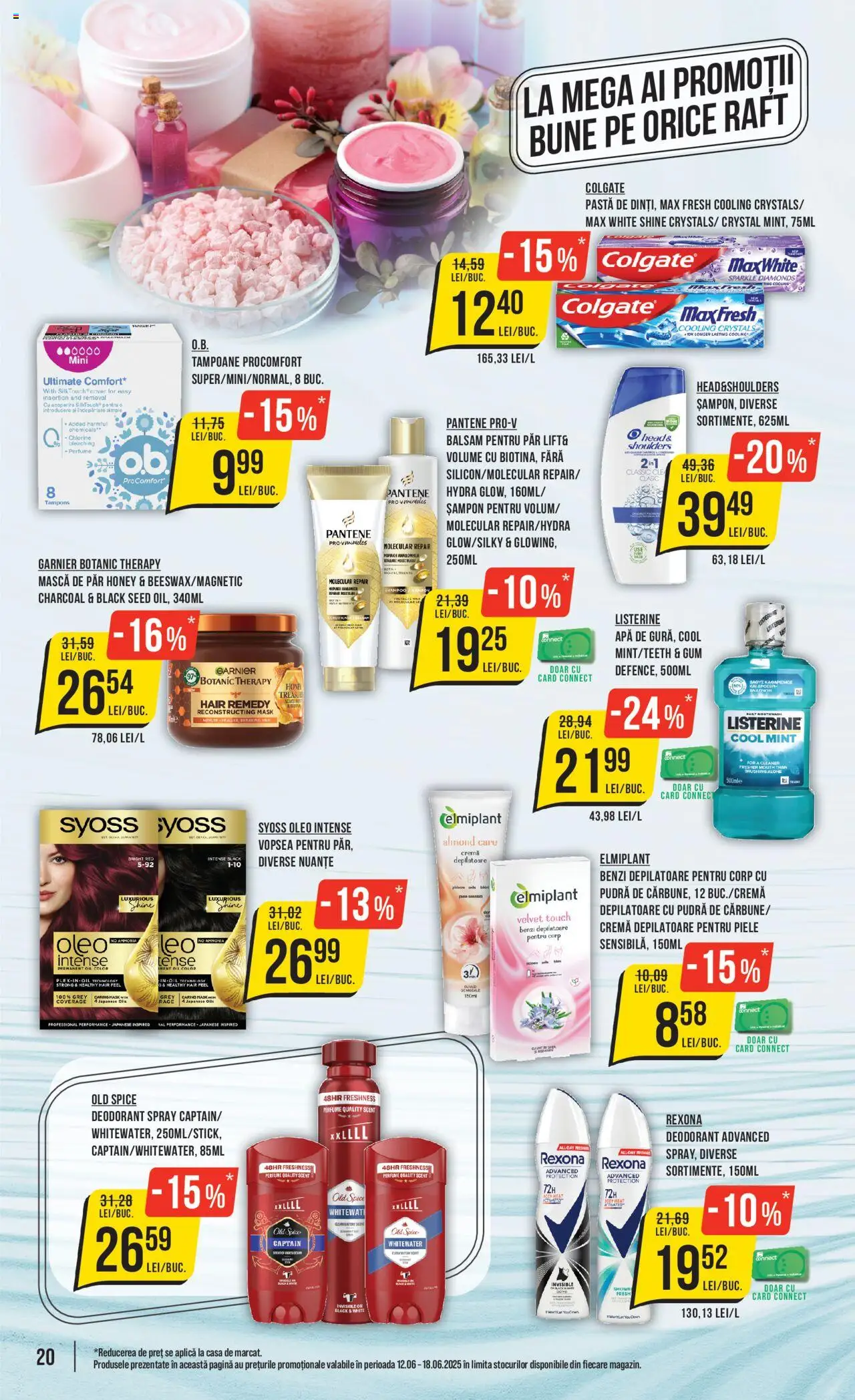 Catalog Mega Image 12 - 17 Iunie 2025 | Pagina 20 | Produse: Balsam, Mască de păr, Cremă, Deodorant