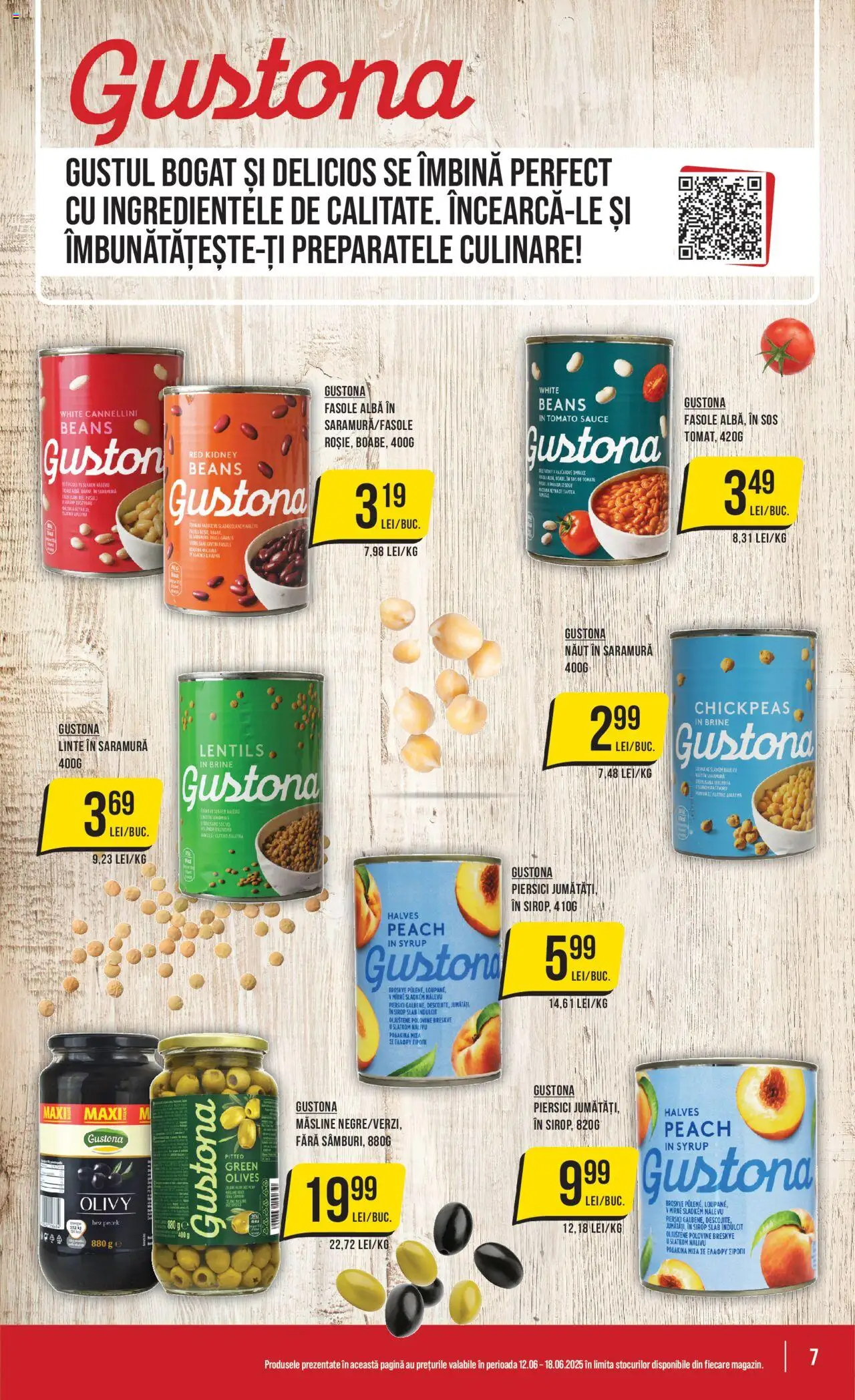 Catalog Mega Image 12 - 17 Iunie 2025 | Pagina 7 | Produse: Măsline, Sirop, Fasole albă, Sos