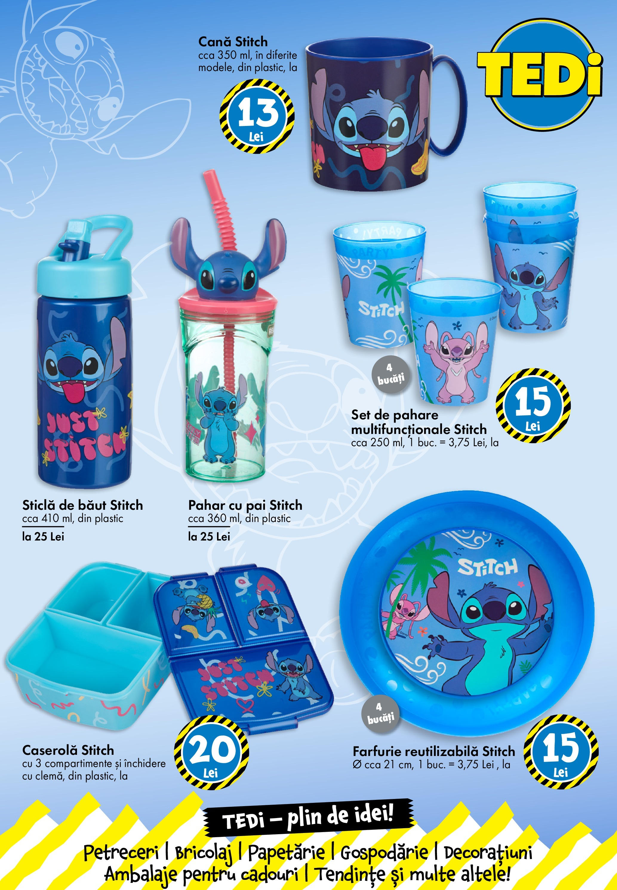 Catalog TEDi 13 - 20 Iunie 2025 | Pagina 10 | Produse: Pahare, Farfurie