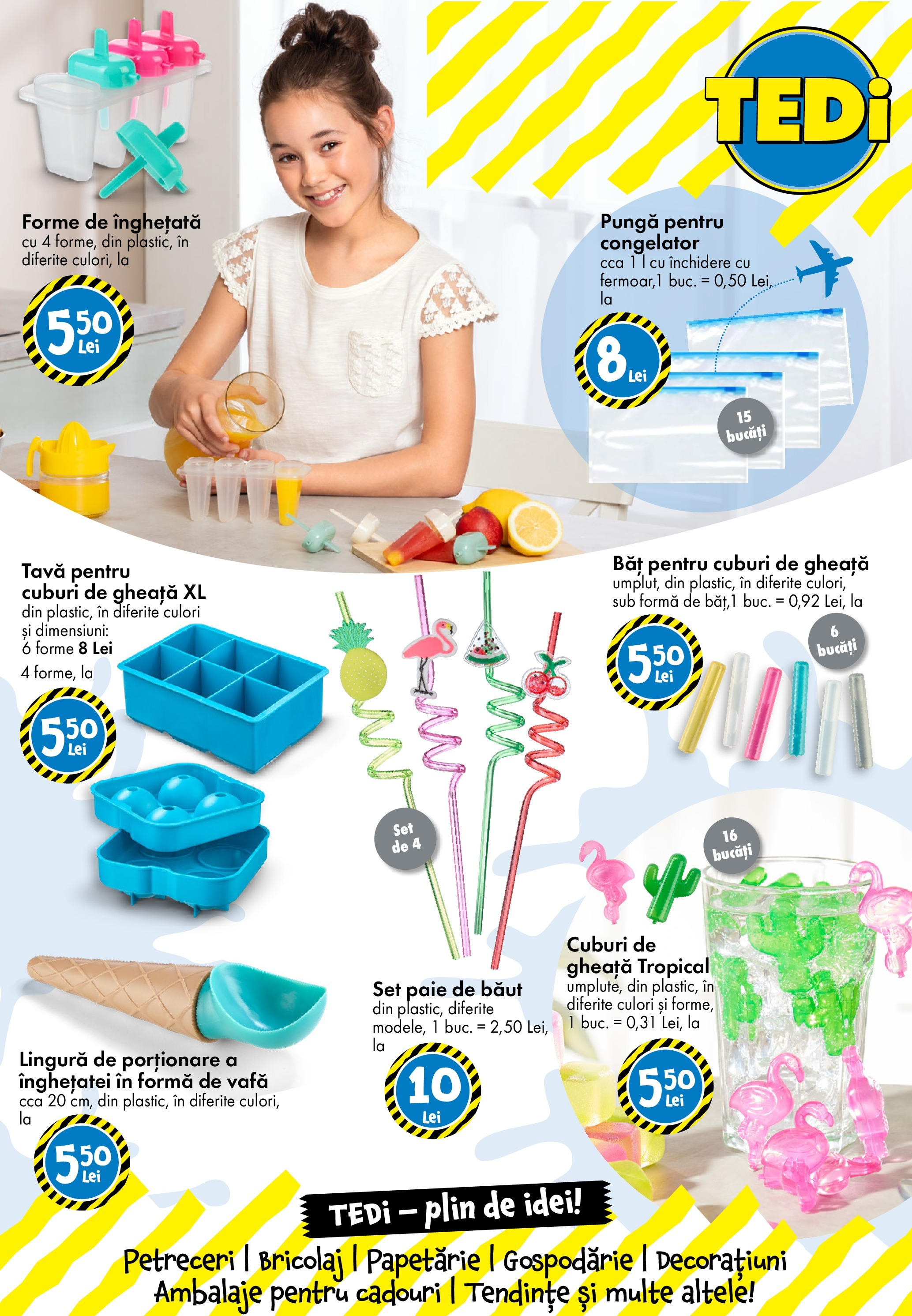 Catalog TEDi 13 - 20 Iunie 2025 | Pagina 22 | Produse: Pungă, Congelator, Înghețată