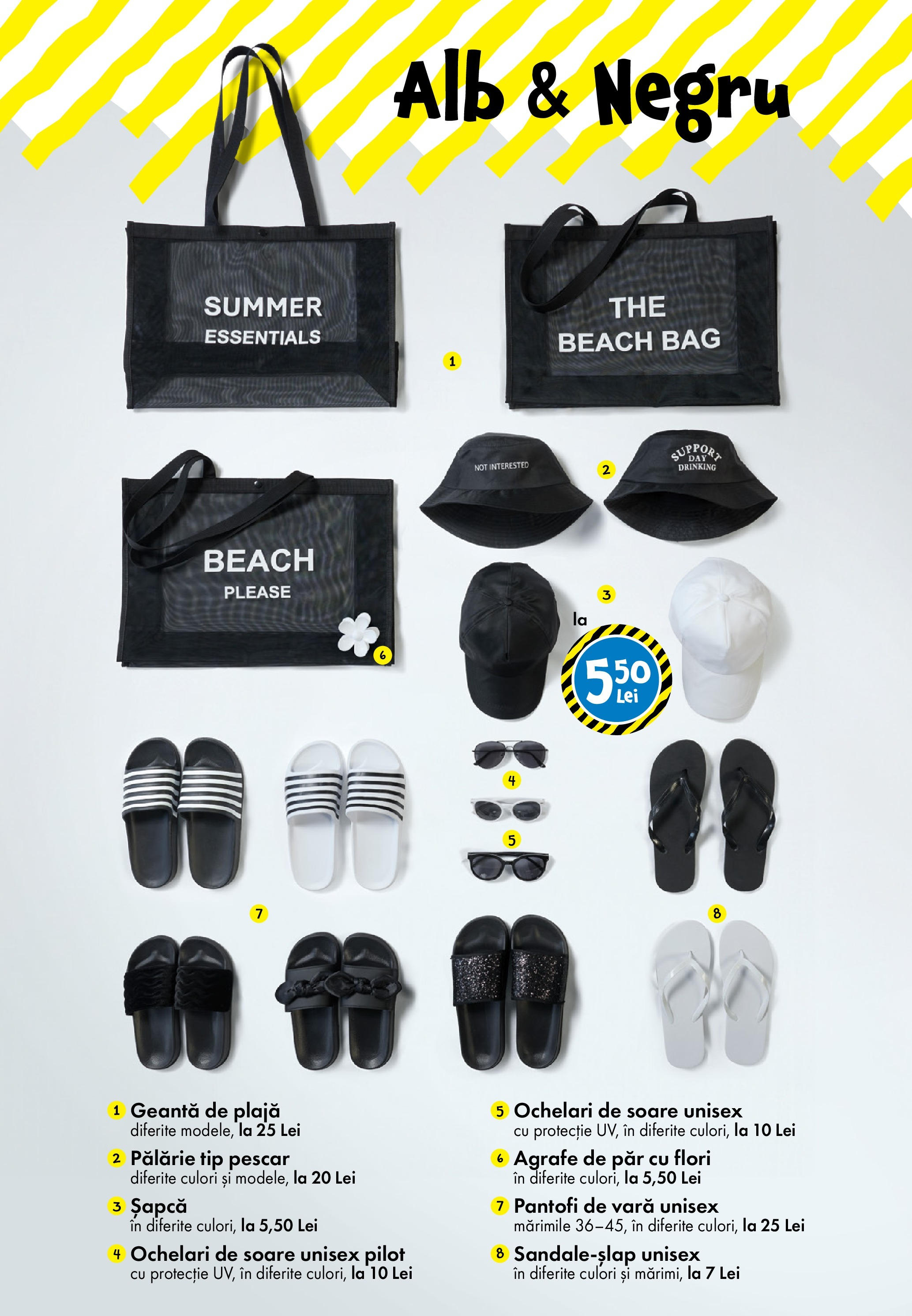 Catalog TEDi 13 - 20 Iunie 2025 | Pagina 5 | Produse: Pălărie, Geantă, Pantofi, Ochelari de soare