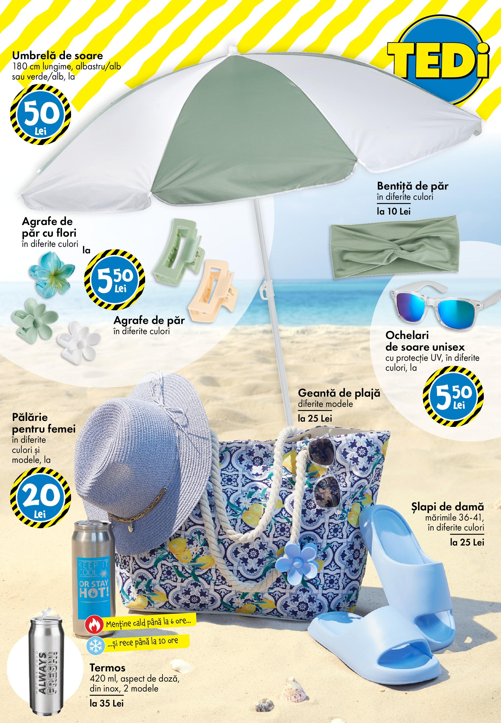 Catalog TEDi 13 - 20 Iunie 2025 | Pagina 7 | Produse: Ochelari, Bentiță de păr, Ochelari de soare, Agrafe
