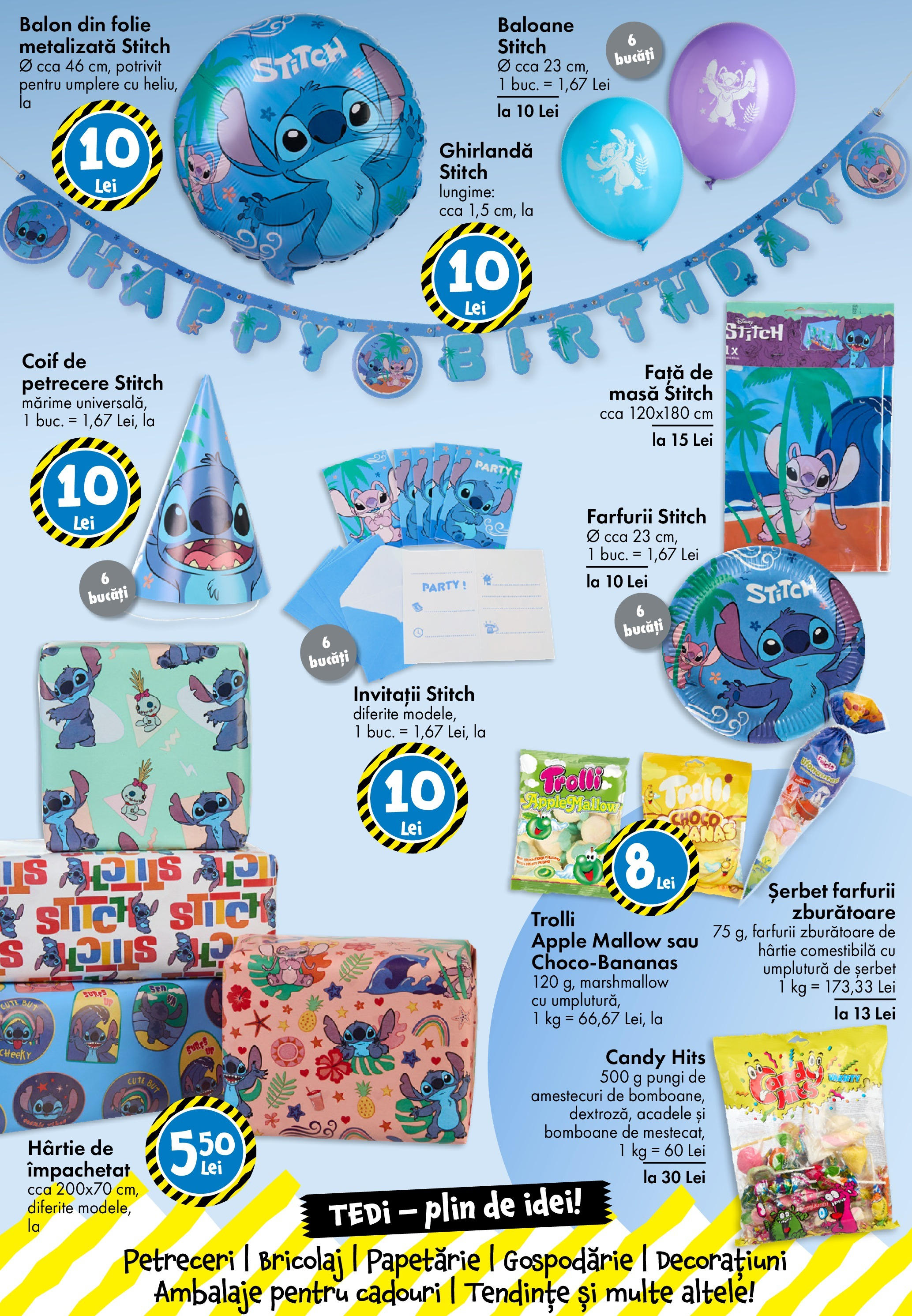 Catalog TEDi 13 - 20 Iunie 2025 | Pagina 9 | Produse: Masă, Apple, Bomboane, Acadele
