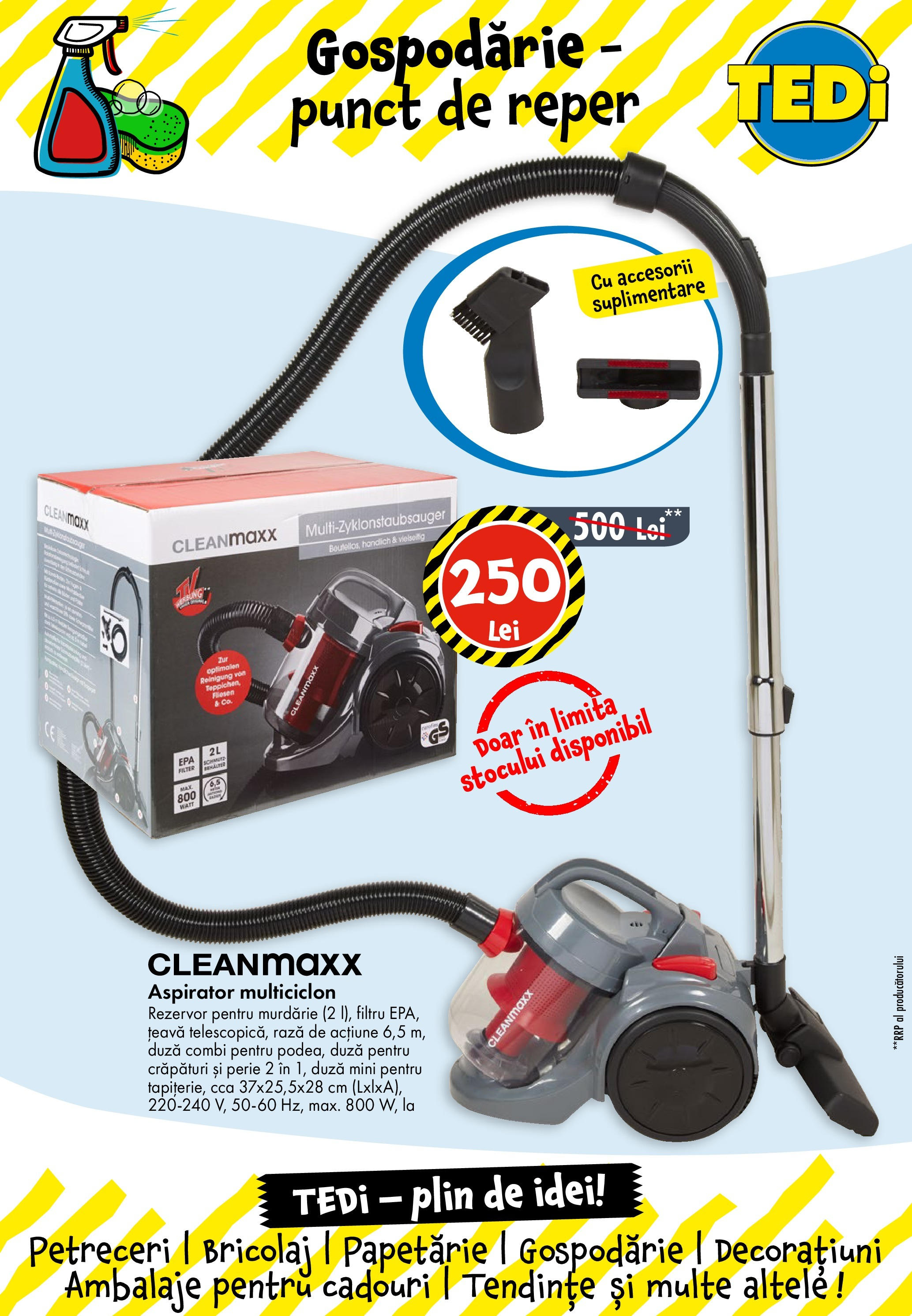 Catalog TEDi 19 - 25 Iunie 2025 | Pagina 2 | Produse: Aspirator, Perie, Țeavă