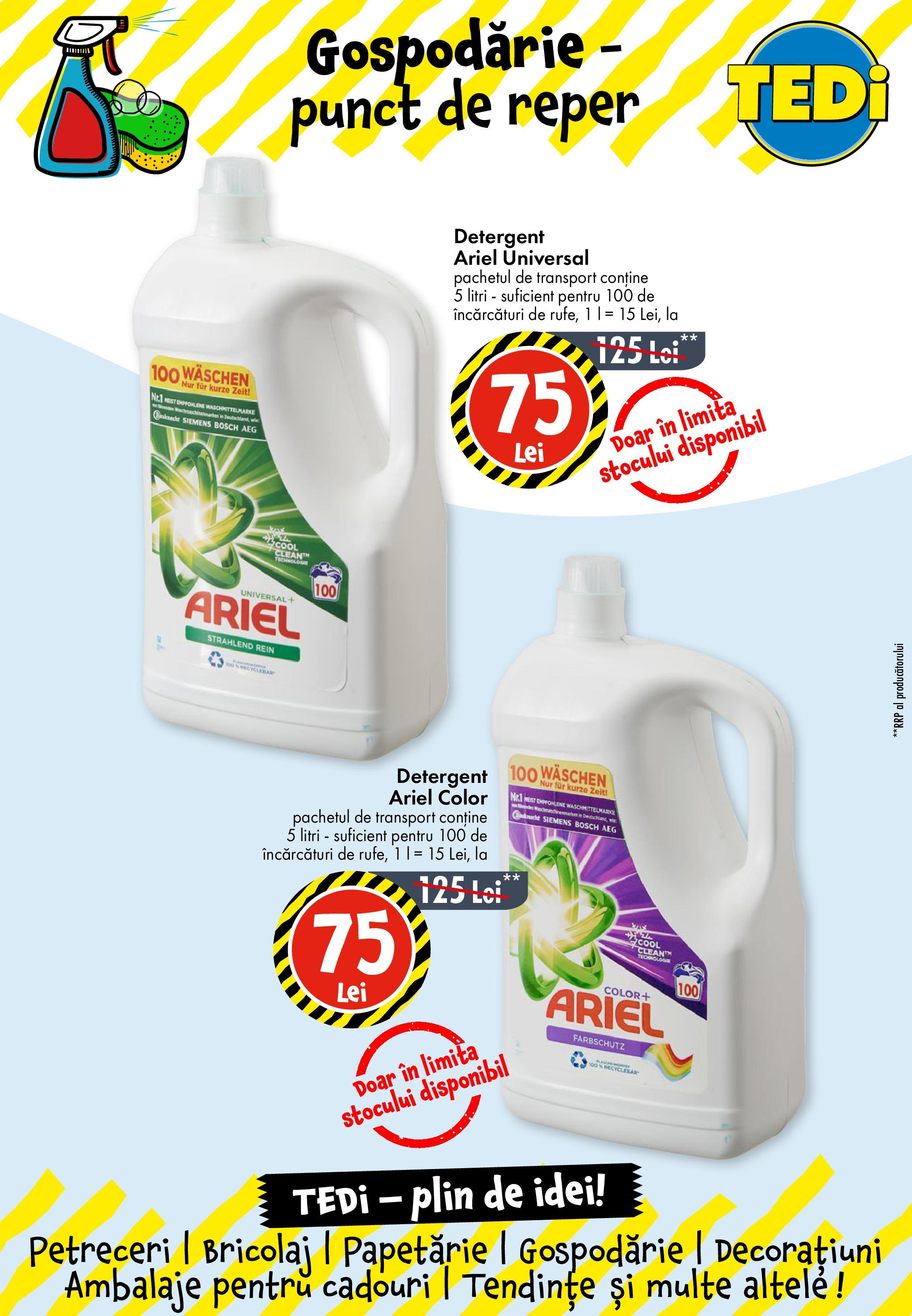 Catalog TEDi 19 - 25 Iunie 2025 | Pagina 4 | Produse: Detergent