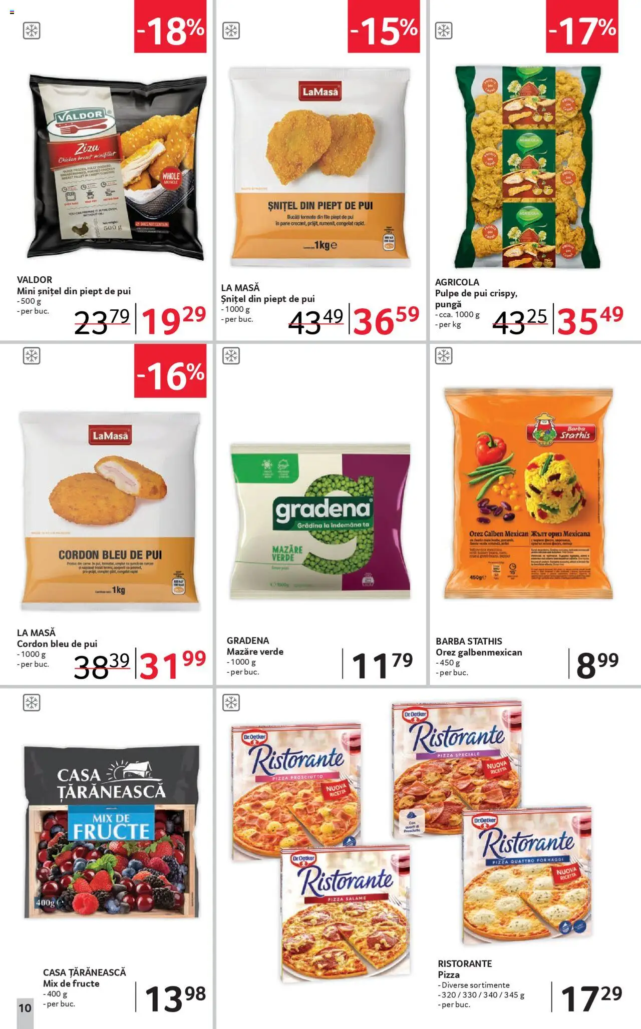 Catalog Selgros 13 - 25 Iunie 2025 | Pagina 10 | Produse: Pungă, Masă, Hacıyatmaz Kedi Oyuncağı, Pizza