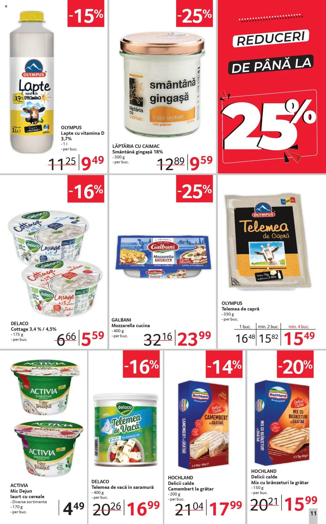 Catalog Selgros 13 - 25 Iunie 2025 | Pagina 11 | Produse: Light Kedi Konservesi, Masaüstü kılıfı, Lapte, Cereale