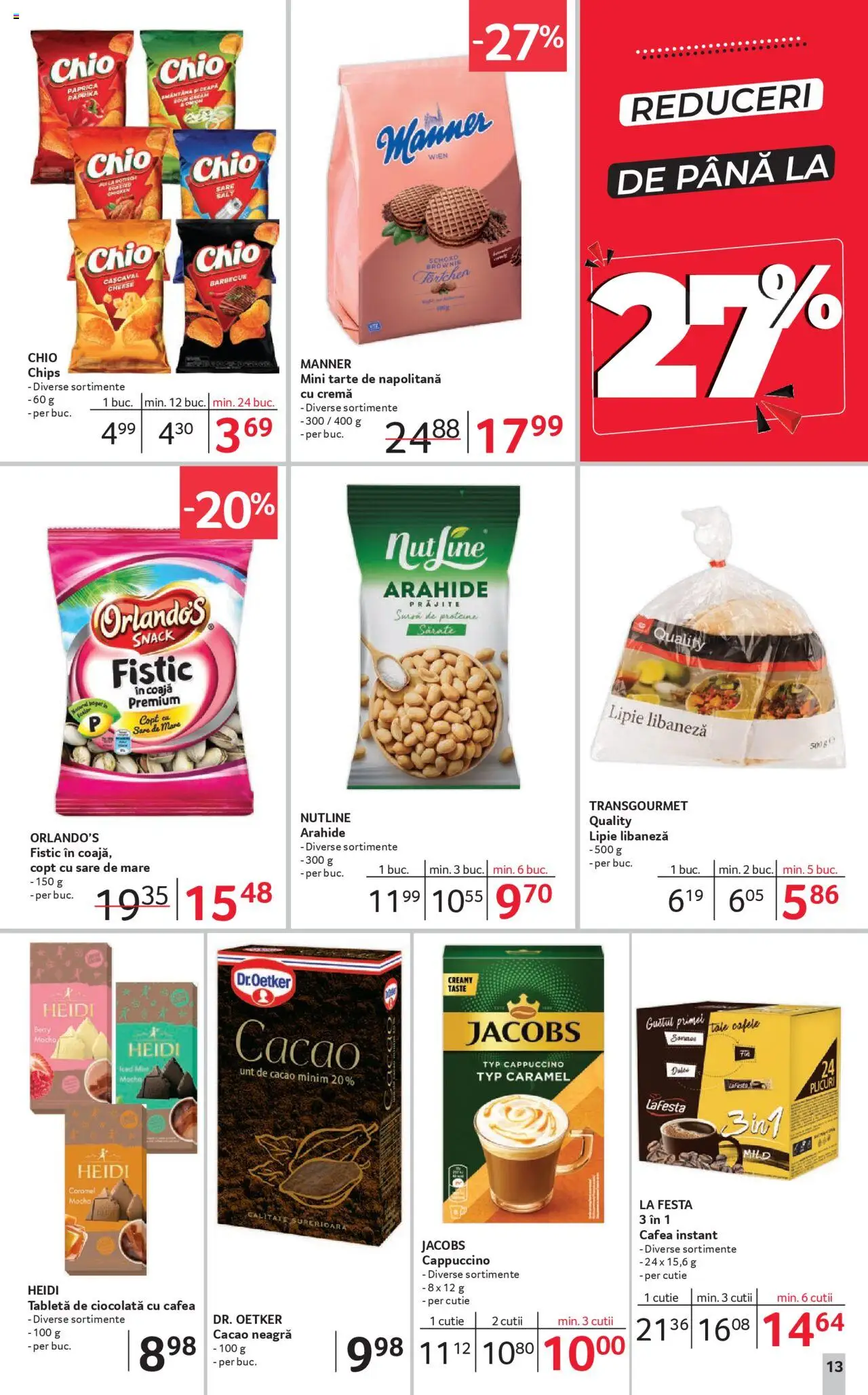 Catalog Selgros 13 - 25 Iunie 2025 | Pagina 13 | Produse: Tabletă, Köpek çiti, Fistic, Sare