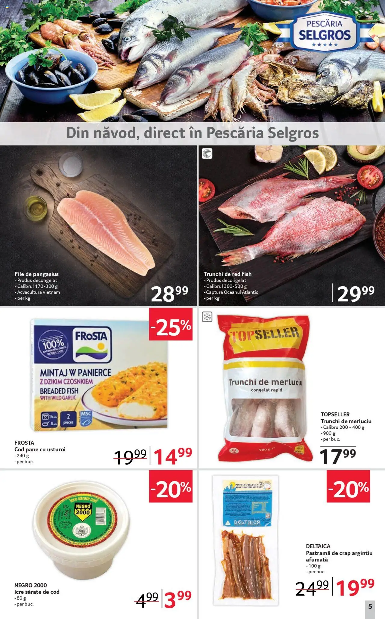 Catalog Selgros 13 - 25 Iunie 2025 | Pagina 5 | Produse: Esmer şeker, Usturoi