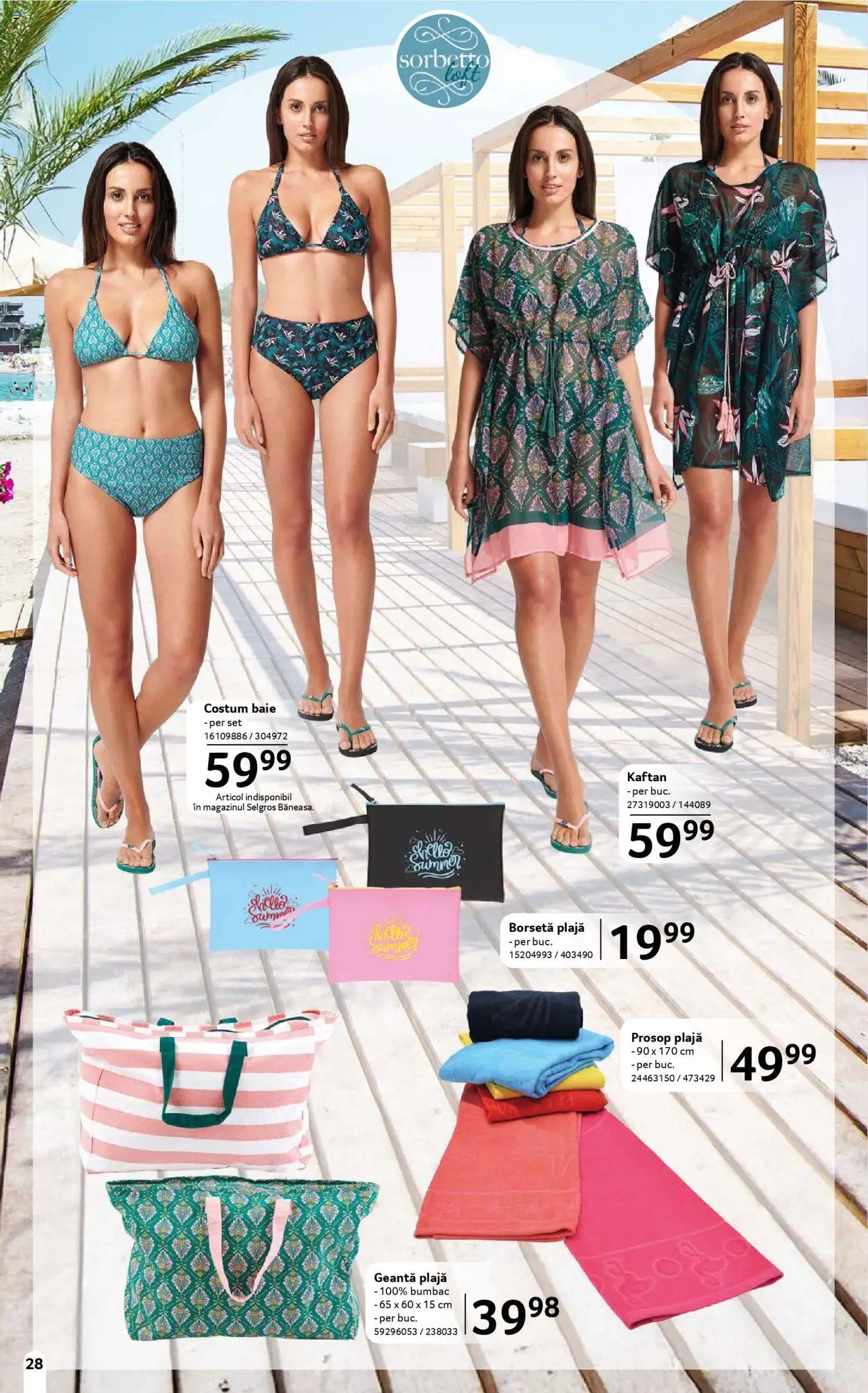 Catalog Selgros 13 Iunie - 9 Iulie 2025 | Pagina 28 | Produse: Geantă, Costum