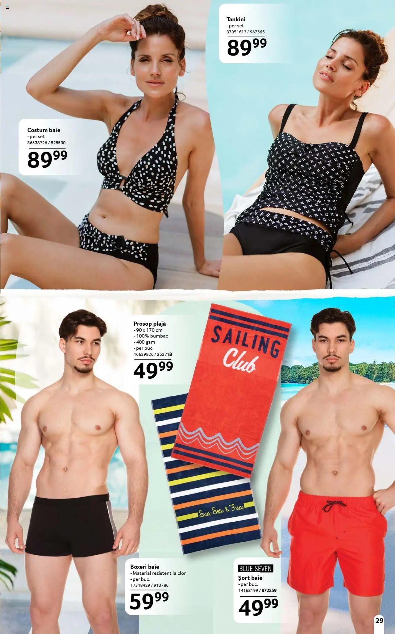 Catalog Selgros 13 Iunie - 9 Iulie 2025 | Pagina 29 | Produse: Șort, Costum, Boxeri