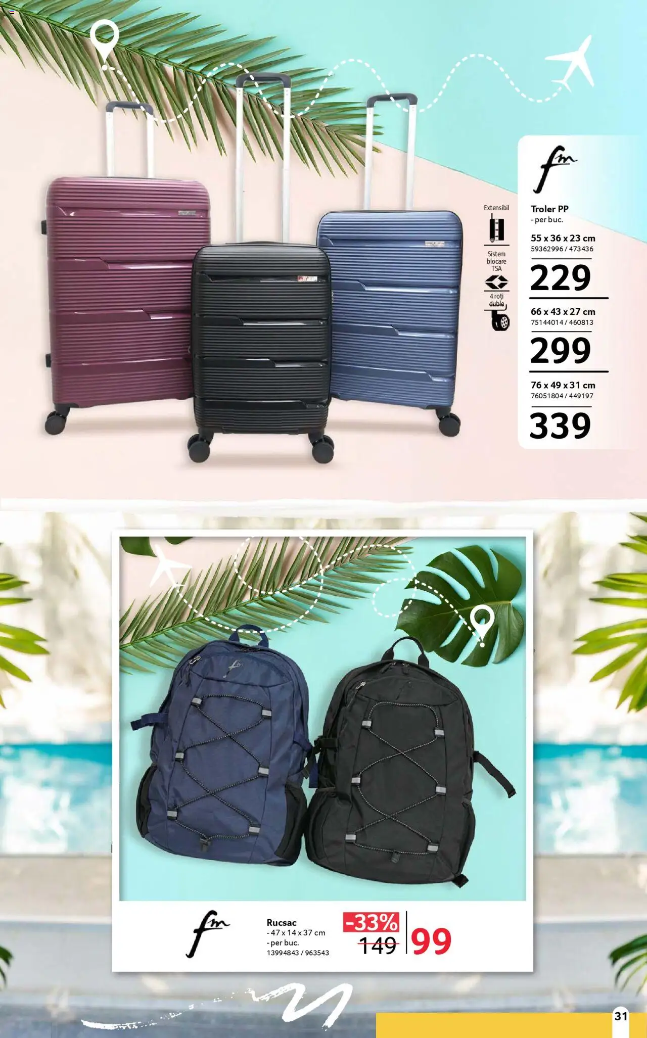 Catalog Selgros 13 Iunie - 9 Iulie 2025 | Pagina 31 | Produse: Rucsac