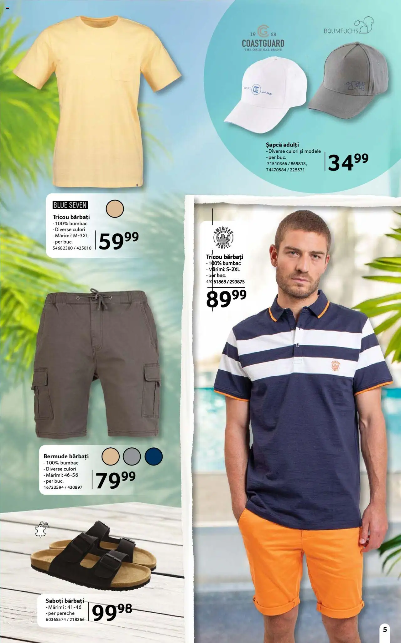 Catalog Selgros 13 Iunie - 9 Iulie 2025 | Pagina 5 | Produse: Șapcă, Tricou