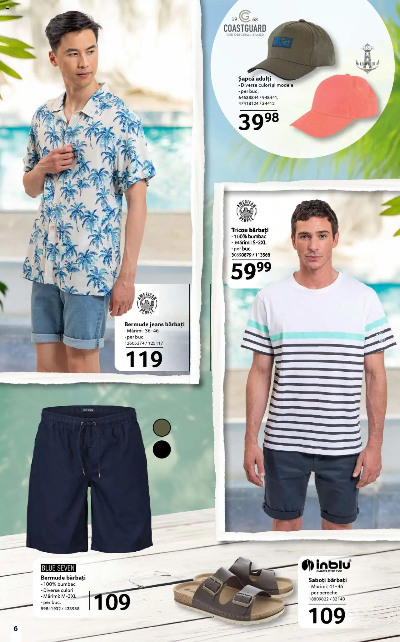 Catalog Selgros 13 Iunie - 9 Iulie 2025 | Pagina 6 | Produse: Șapcă, Tricou