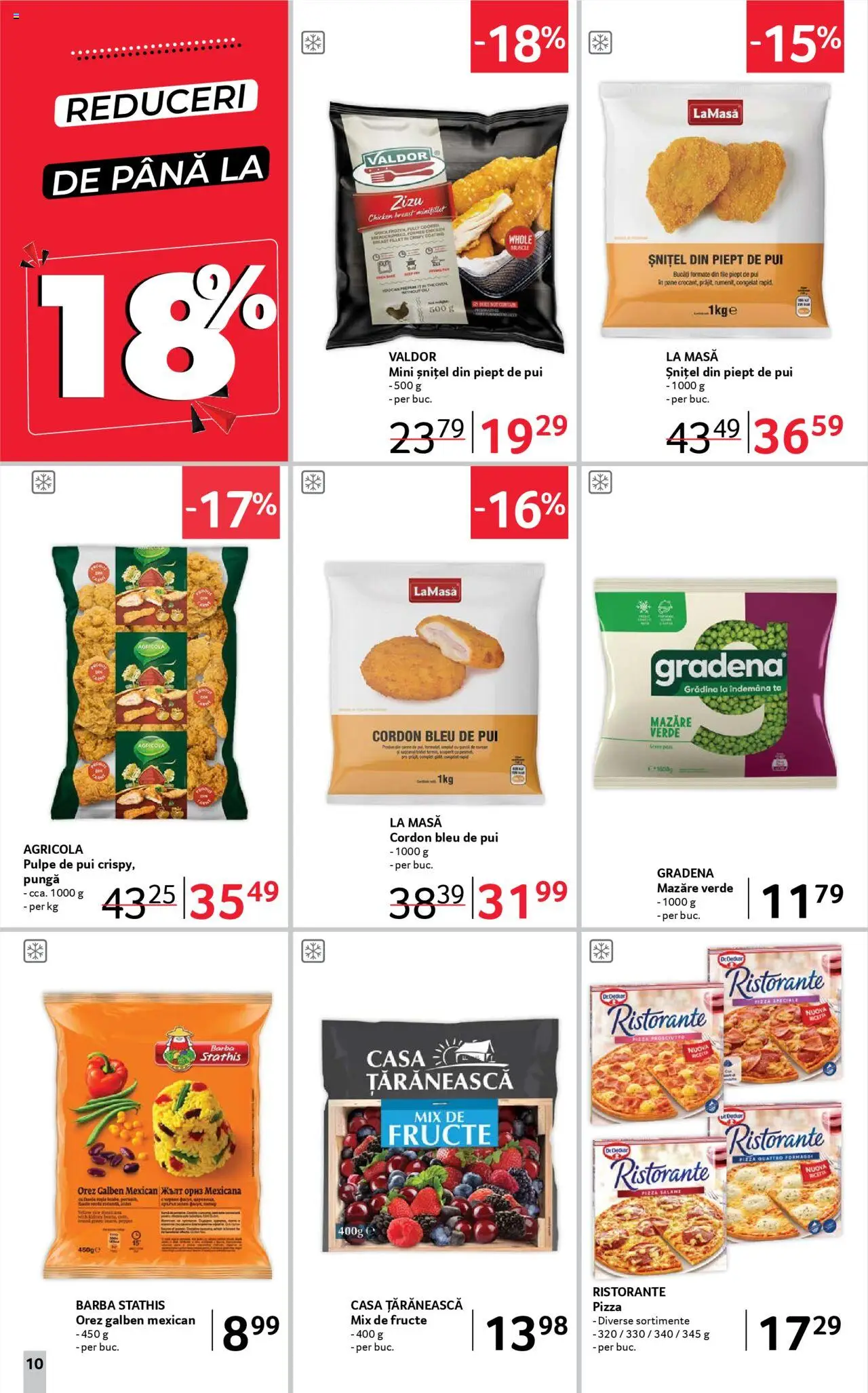 Catalog Selgros 13 - 25 Iunie 2025 | Pagina 10 | Produse: Pungă, Hacıyatmaz Kedi Oyuncağı, Cordon bleu, Orez