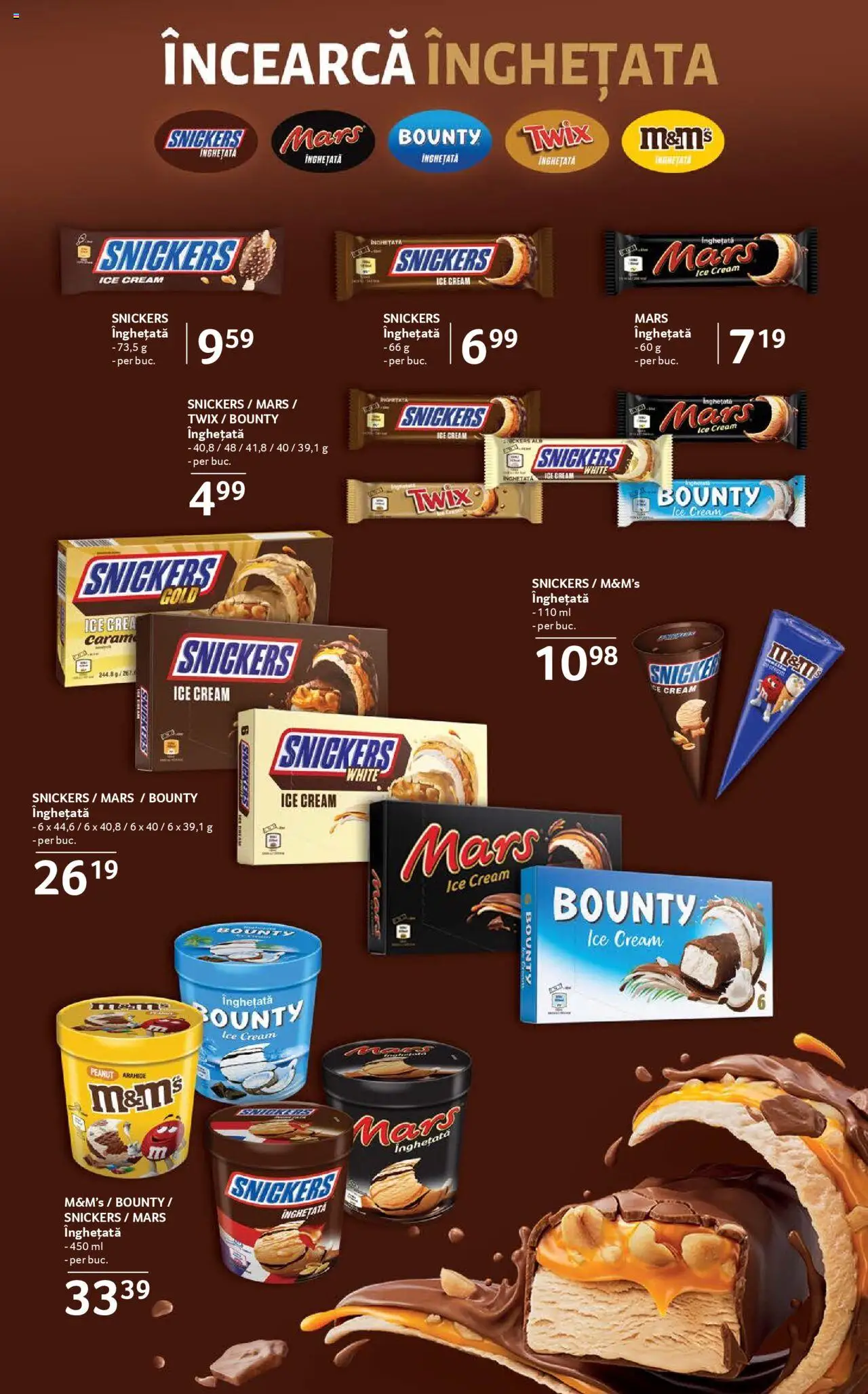 Catalog Selgros 13 - 25 Iunie 2025 | Pagina 11 | Produse: Arahide, Înghețată