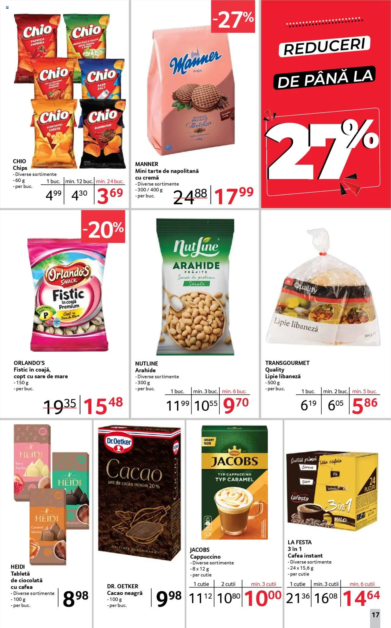Catalog Selgros 13 - 25 Iunie 2025 | Pagina 17 | Produse: Arahide, Köpek çiti, Cafea, Cacao