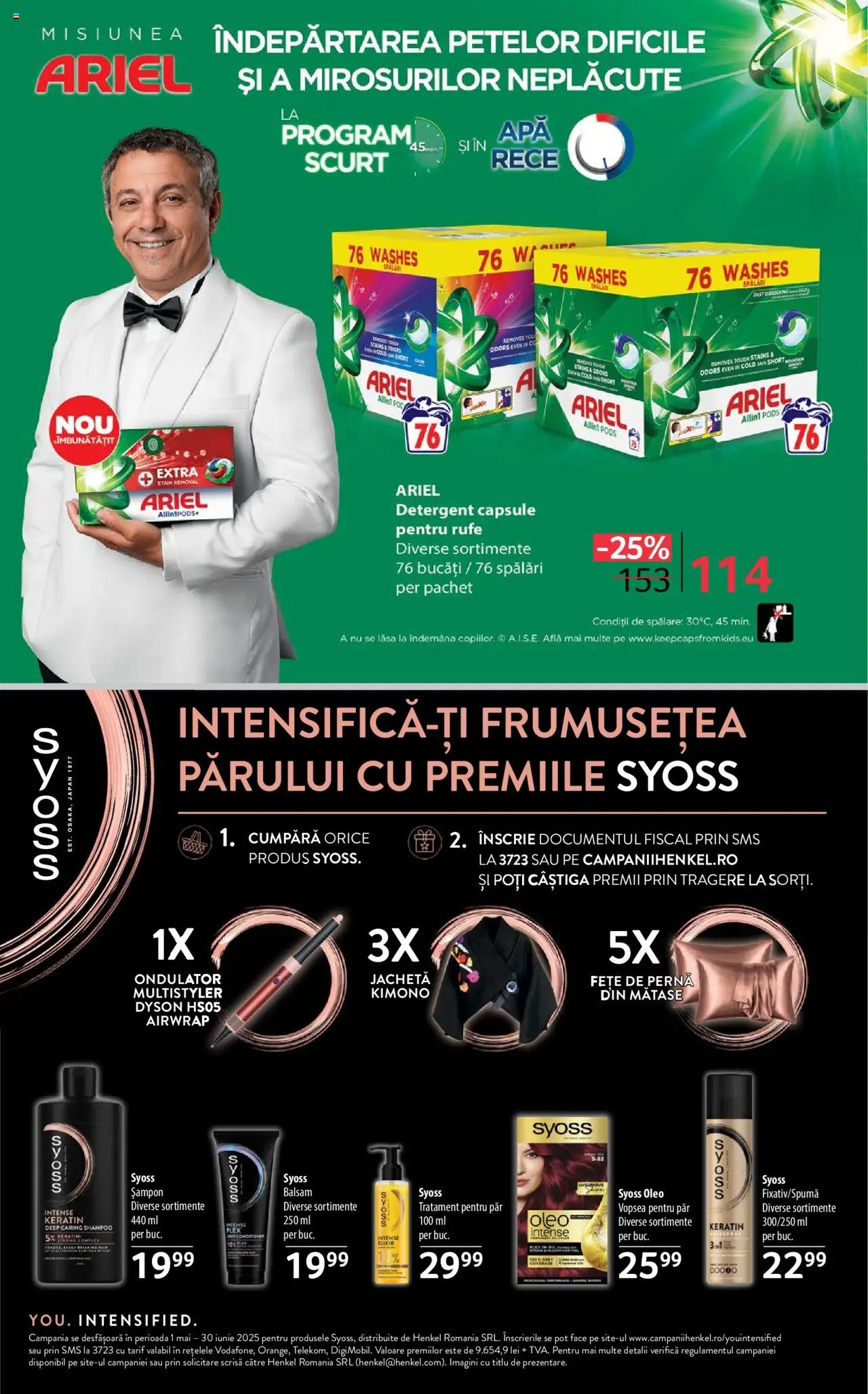 Catalog Selgros 13 - 25 Iunie 2025 | Pagina 22 | Produse: Elixir, Jachetă, Pernă, Șampon