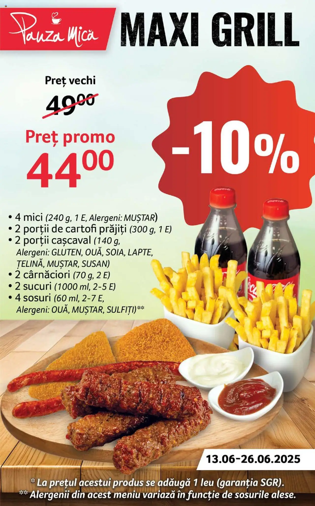 Catalog Selgros 13 - 25 Iunie 2025 | Pagina 3 | Produse: Grill, Mici, Muștar, Cartofi