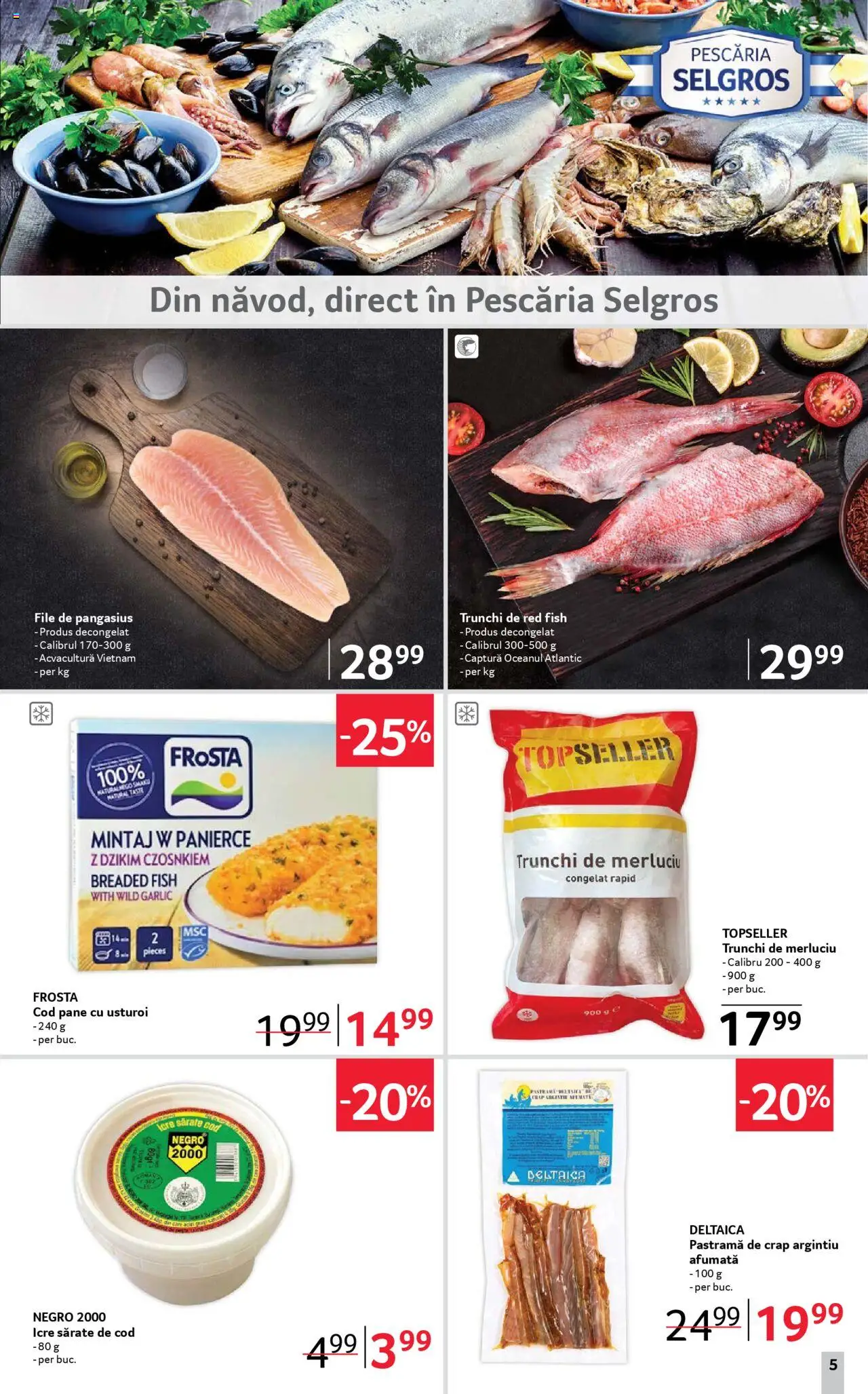 Catalog Selgros 13 - 25 Iunie 2025 | Pagina 5 | Produse: Esmer şeker, Usturoi