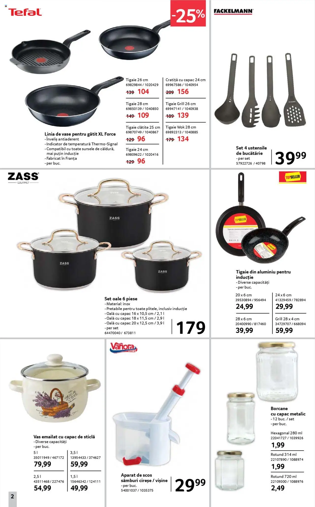 Catalog Selgros 13 - 25 Iunie 2025 | Pagina 2 | Produse: Cratiță, Grill, Set oale, Oală