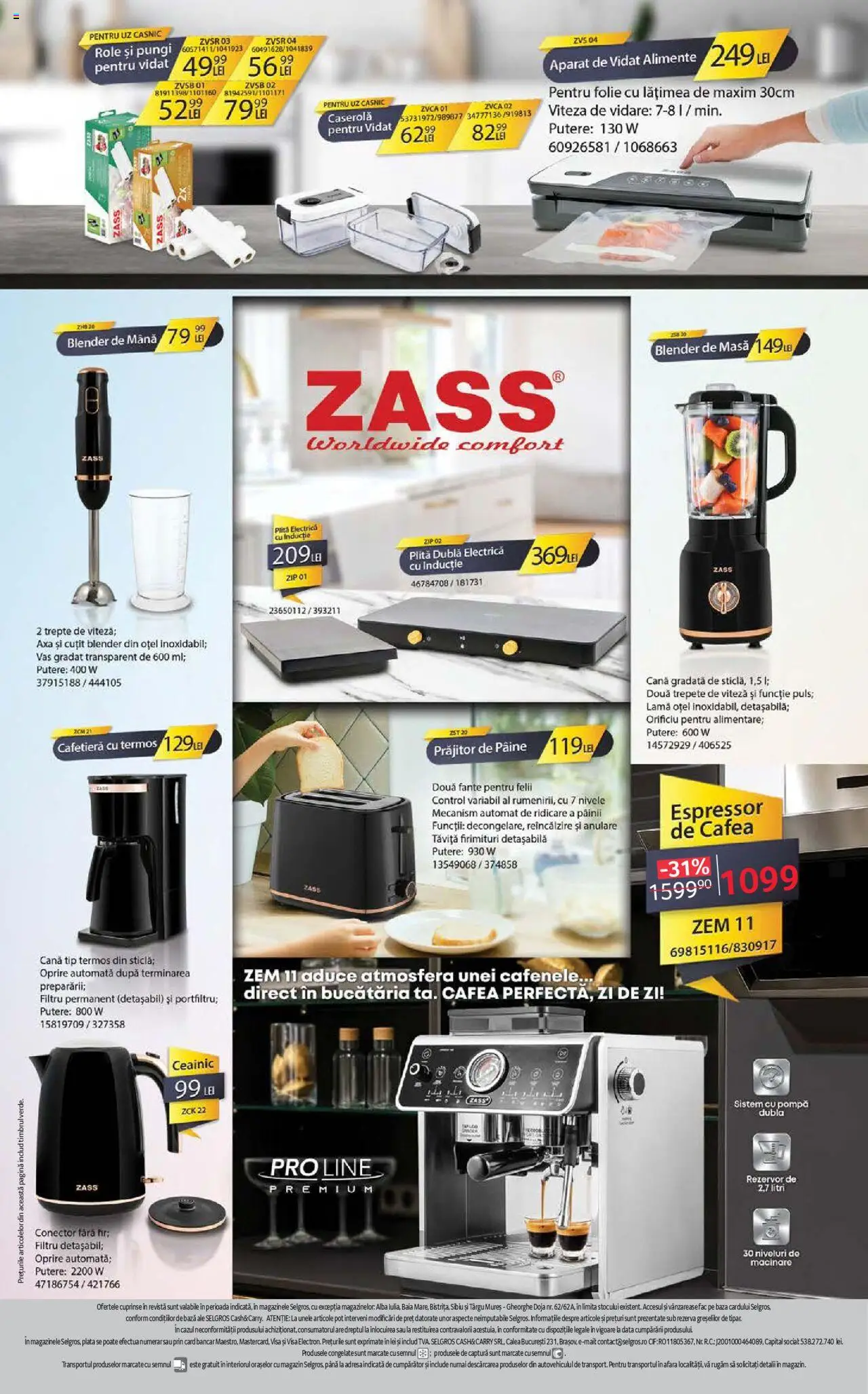 Catalog Selgros 13 - 25 Iunie 2025 | Pagina 20 | Produse: Conector, Cafetieră, Ceainic, Pâine