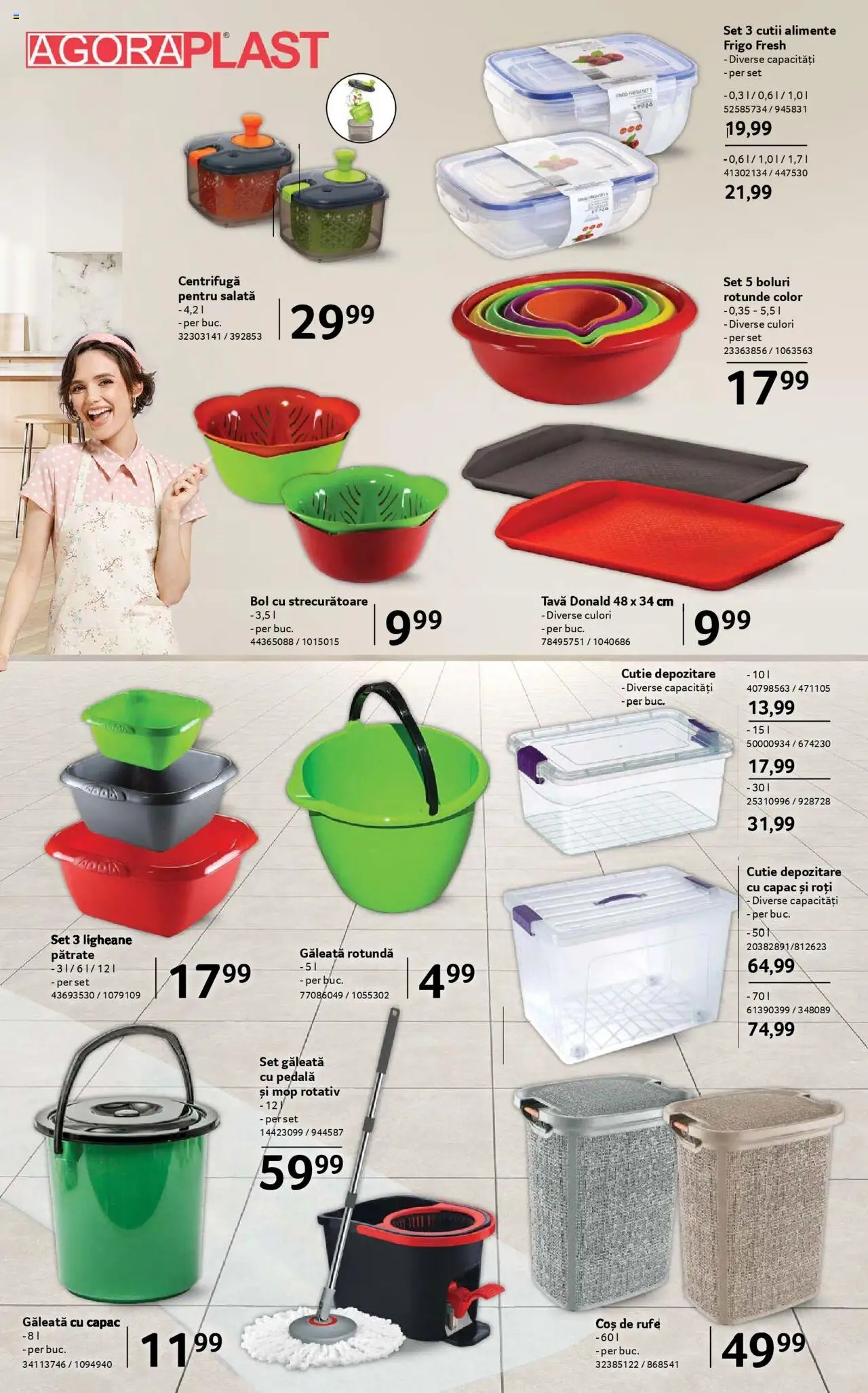 Catalog Selgros 13 - 25 Iunie 2025 | Pagina 3 | Produse: Bol, Coș, Cutie, Salată