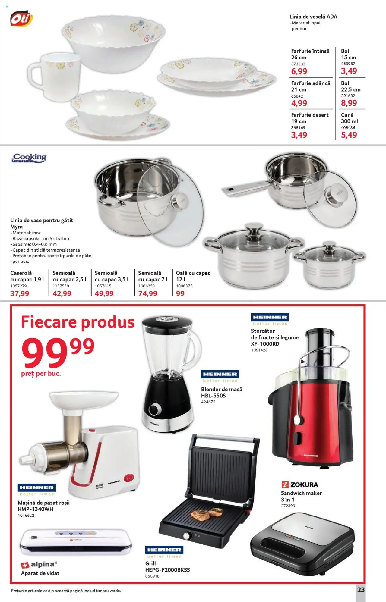 Catalog Selgros 13 - 25 Iunie 2025 | Pagina 23 | Produse: Grill, Farfurie, Legume, Fructe
