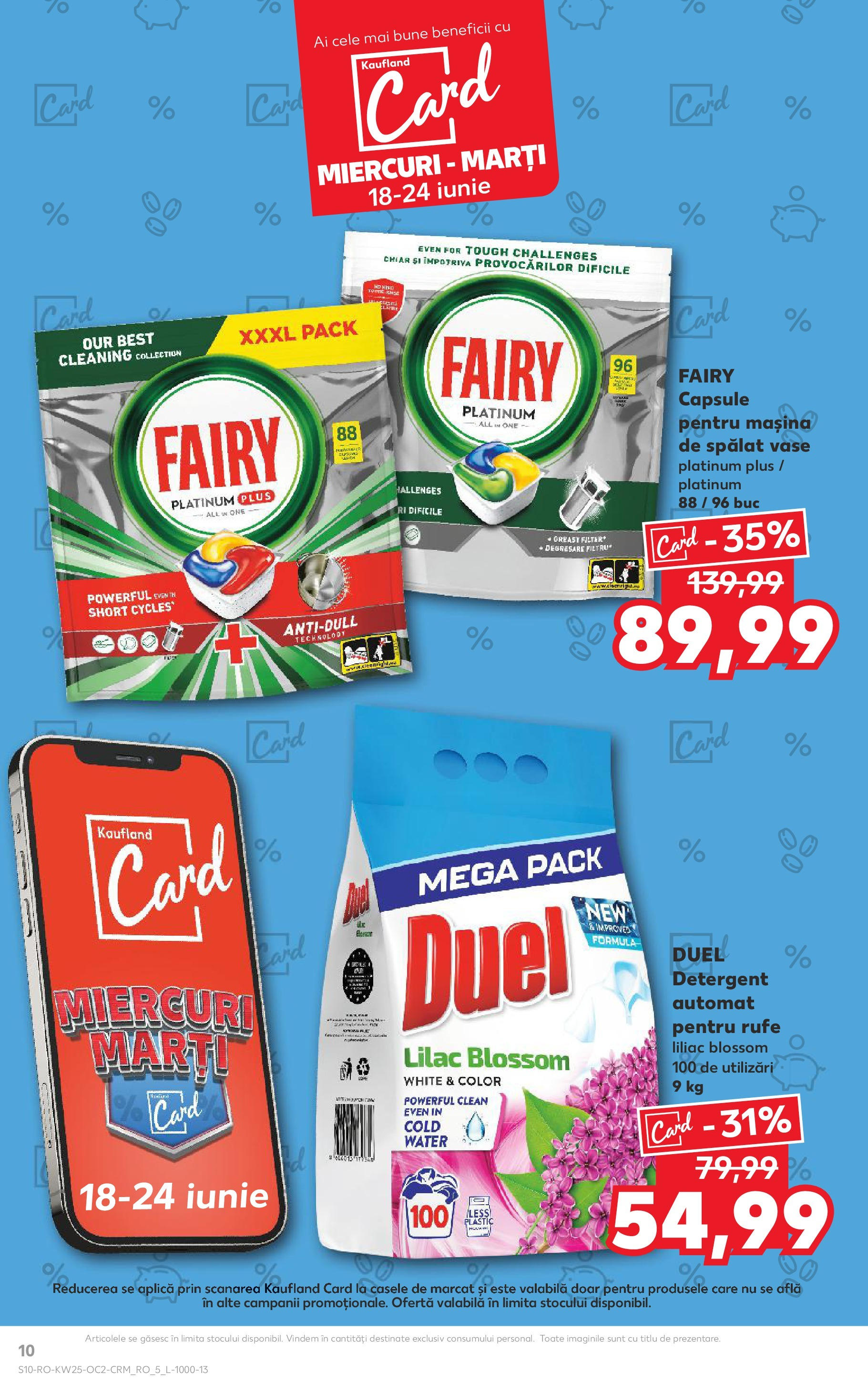 Catalog Kaufland 18 - 23 Iunie 2025 | Pagina 10 | Produse: Pomelo, Mașină De Spălat, Mașină De Spălat Vase, Kedi Ödül Oyuncakları