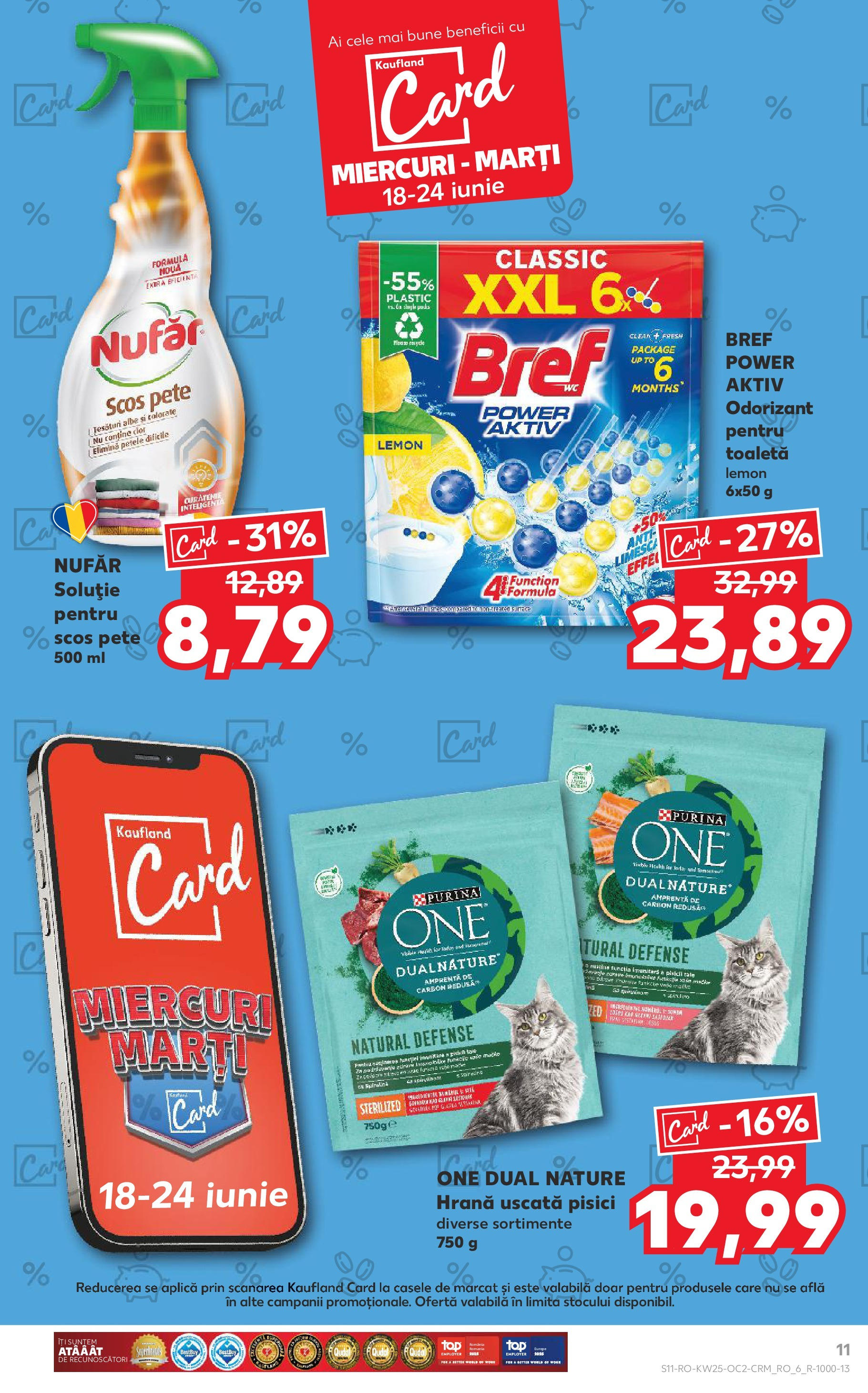 Catalog Kaufland 18 - 23 Iunie 2025 | Pagina 11 | Produse: Pomelo, Toaletă