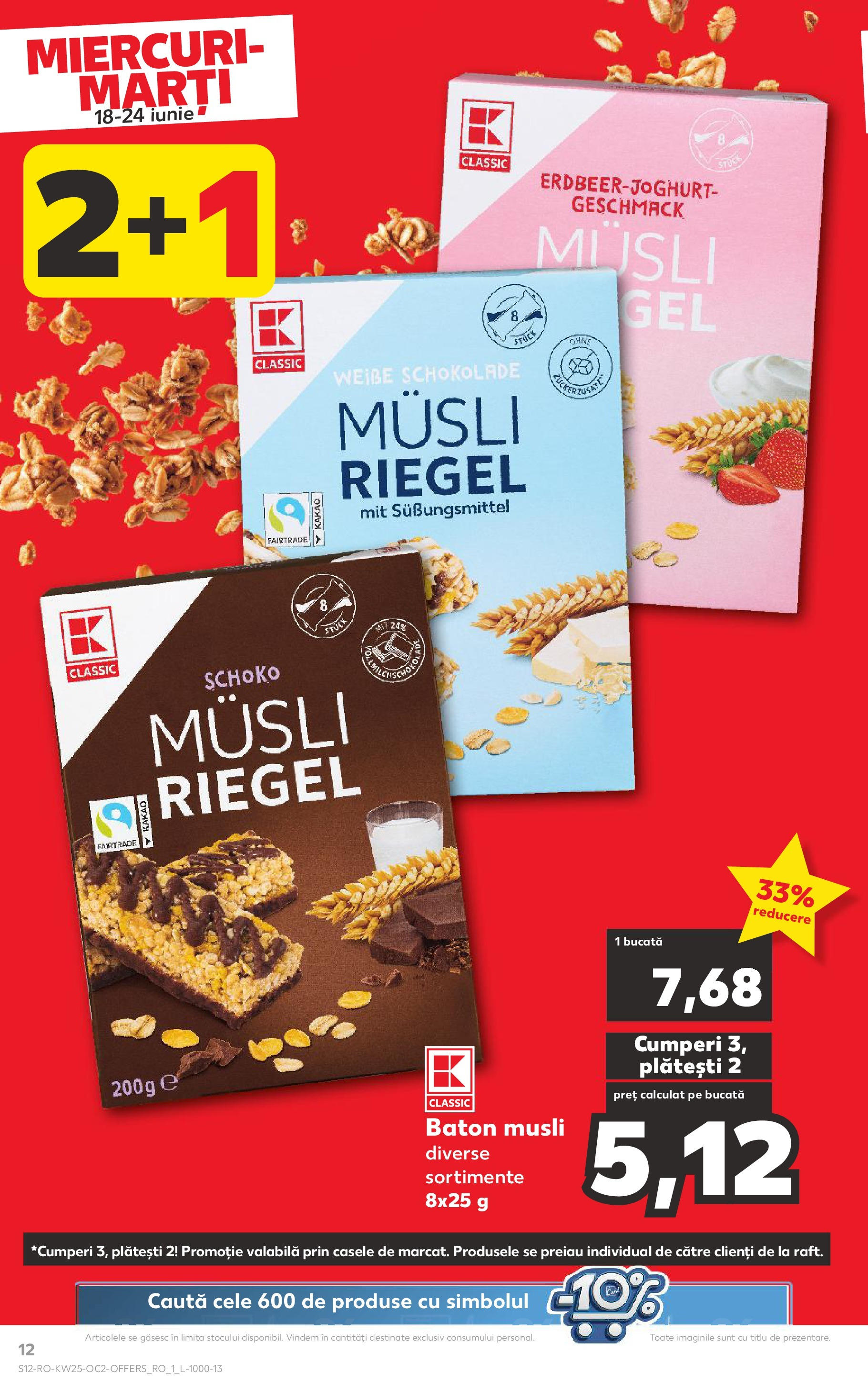 Catalog Kaufland 18 - 23 Iunie 2025 | Pagina 12