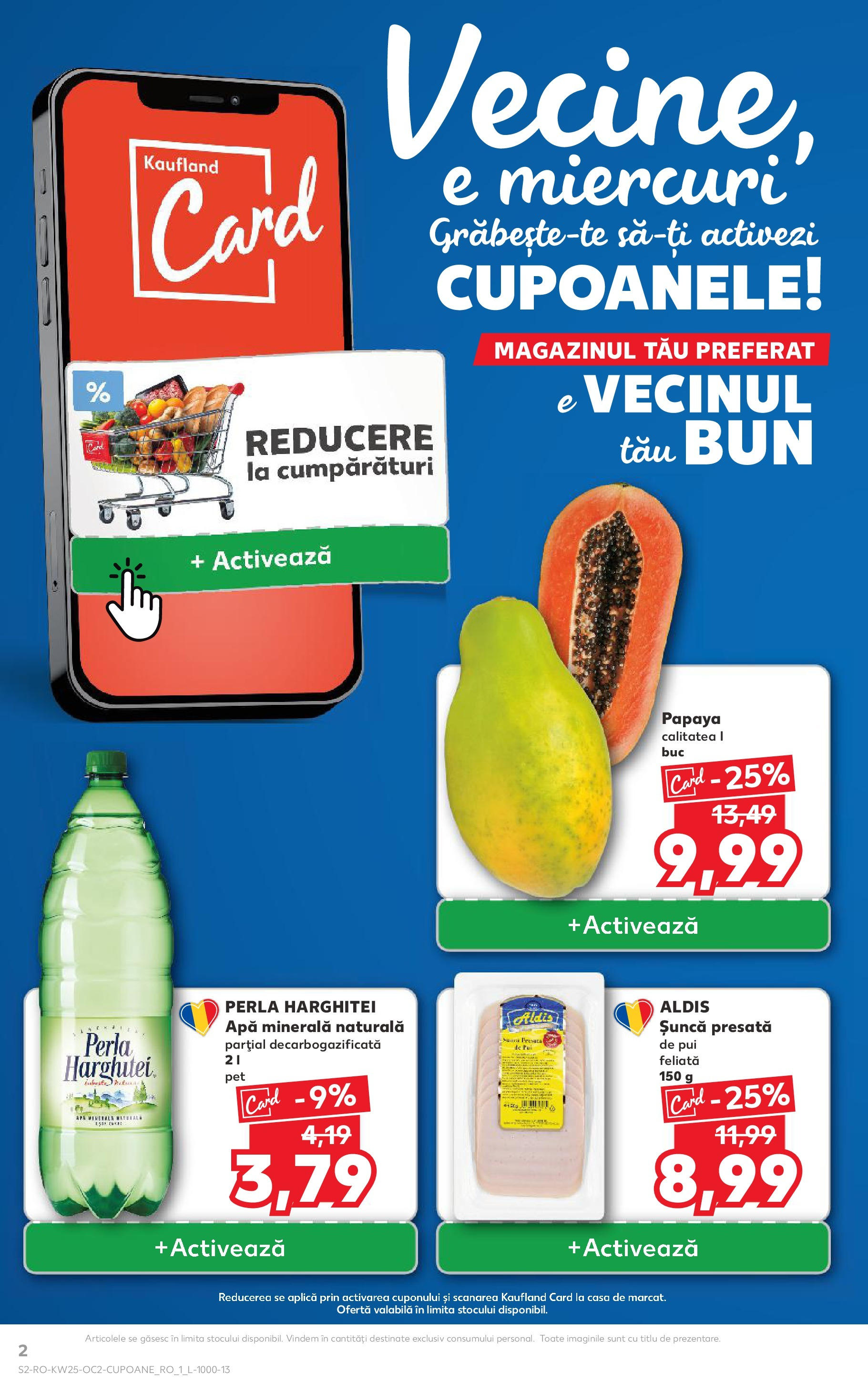 Catalog Kaufland 18 - 23 Iunie 2025 | Pagina 2 | Produse: Yazı tahtası kalemi, Hacıyatmaz Kedi Oyuncağı, Șuncă, Boncuklu Oyuncakları