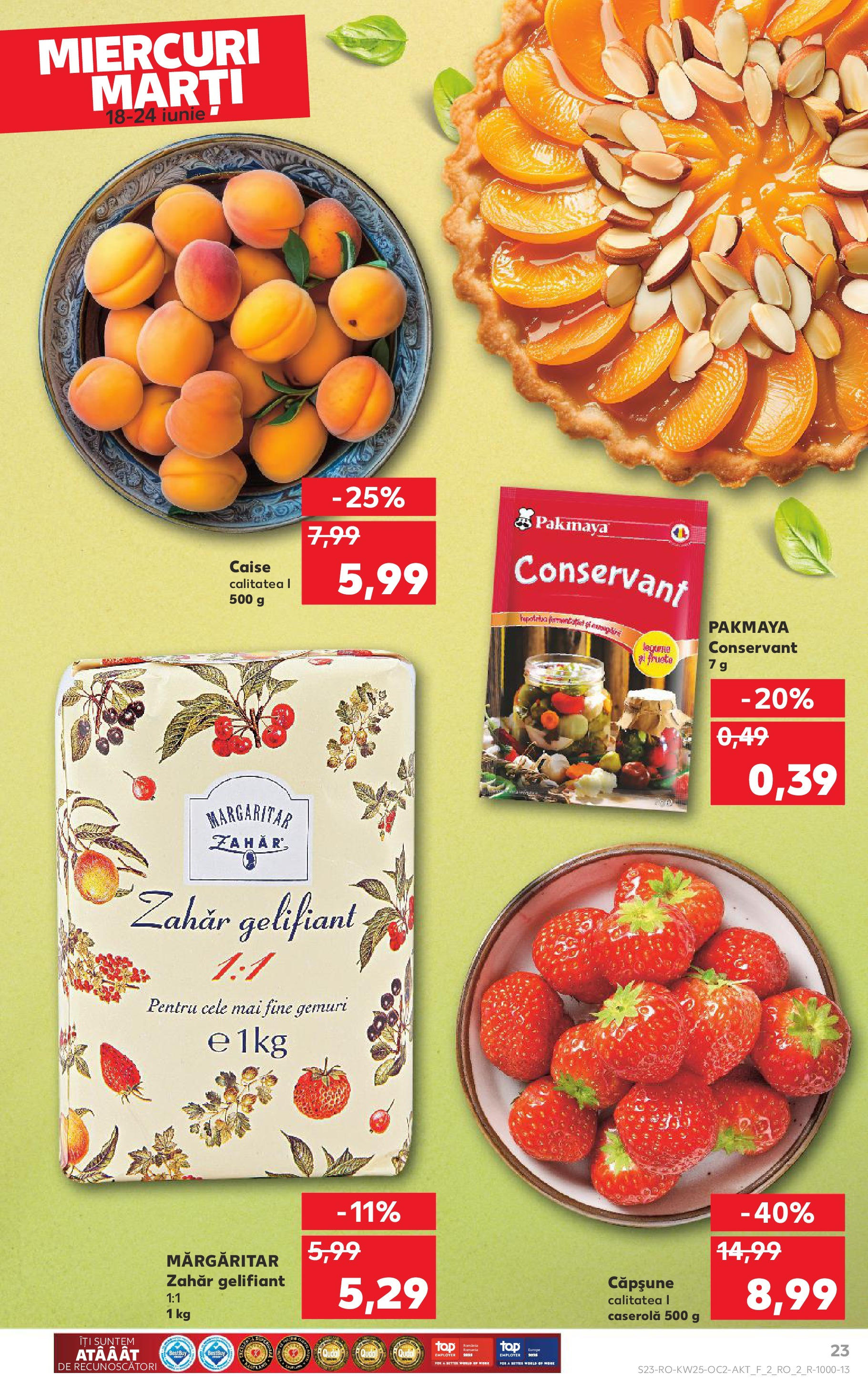 Catalog Kaufland 18 - 23 Iunie 2025 | Pagina 23 | Produse: Ahtapot, Zahăr