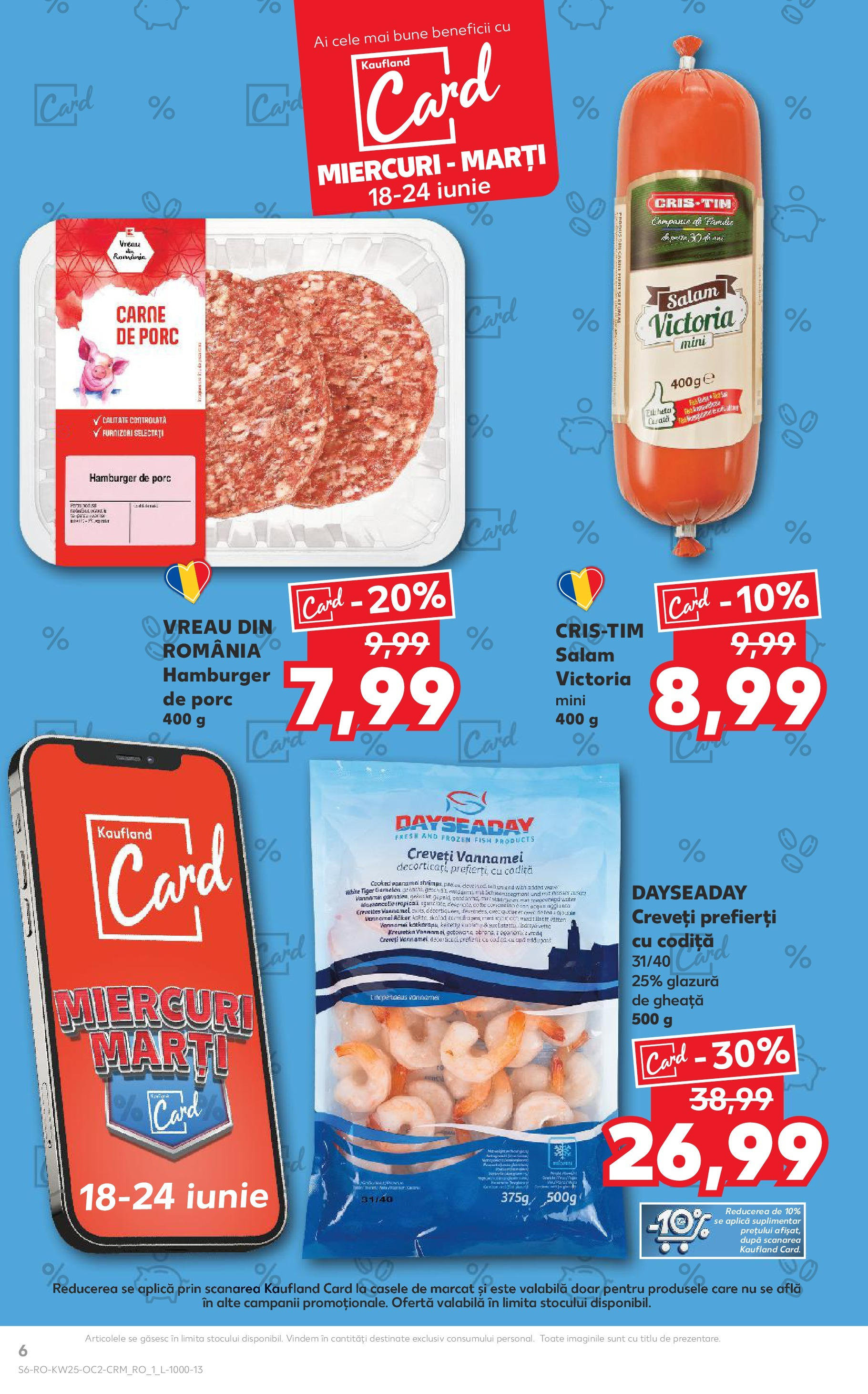 Catalog Kaufland 18 - 23 Iunie 2025 | Pagina 6 | Produse: Salam