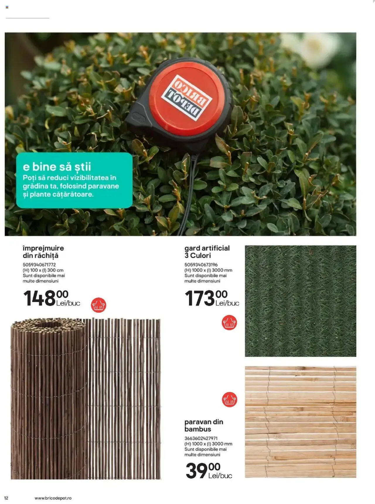 Catalog Brico Depot 23 Mai - 30 Octombrie 2025 | Pagina 12