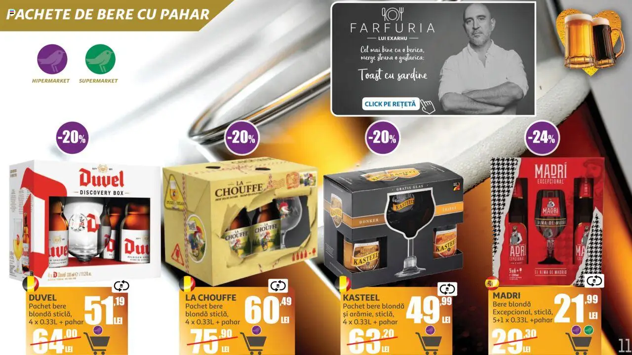 Catalog Auchan 11 Iunie - 14 Iulie 2025 | Pagina 11 | Produse: Bere