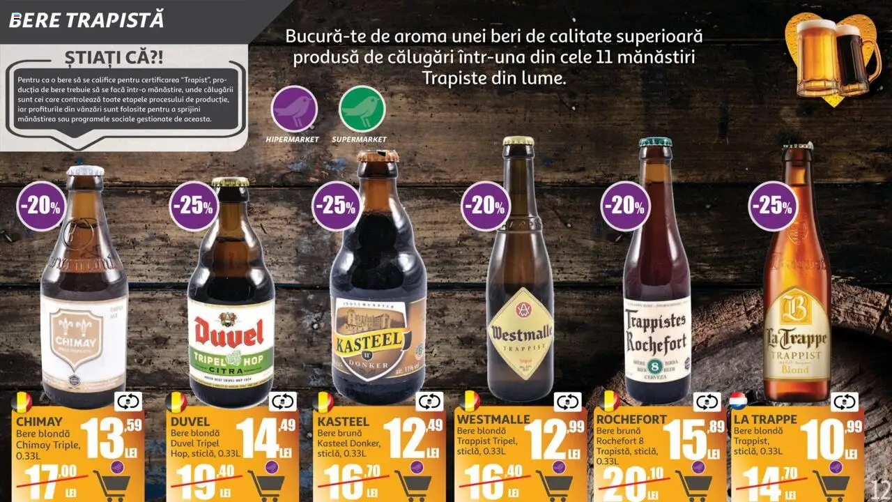Catalog Auchan 11 Iunie - 14 Iulie 2025 | Pagina 12 | Produse: Bere, Mere