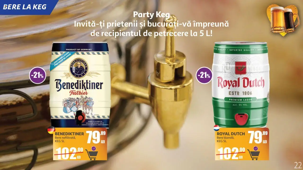 Catalog Auchan 11 Iunie - 14 Iulie 2025 | Pagina 22 | Produse: Bere
