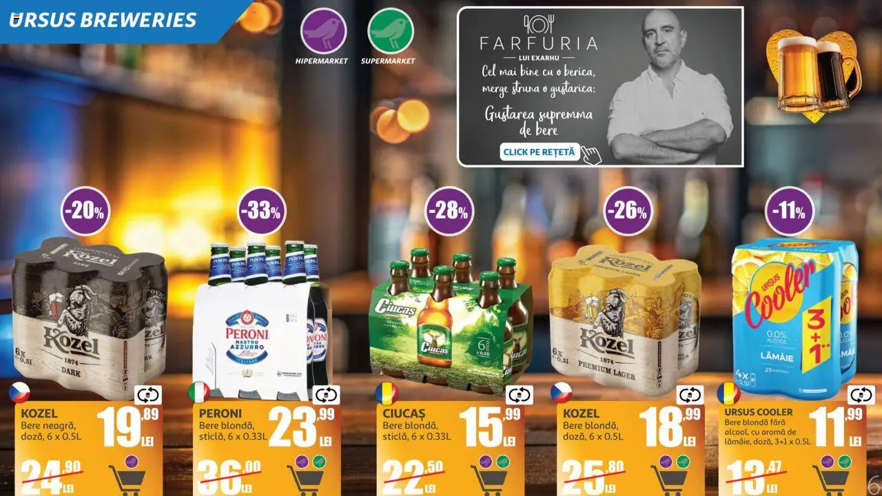 Catalog Auchan 11 Iunie - 14 Iulie 2025 | Pagina 6 | Produse: Bere, Lămâie