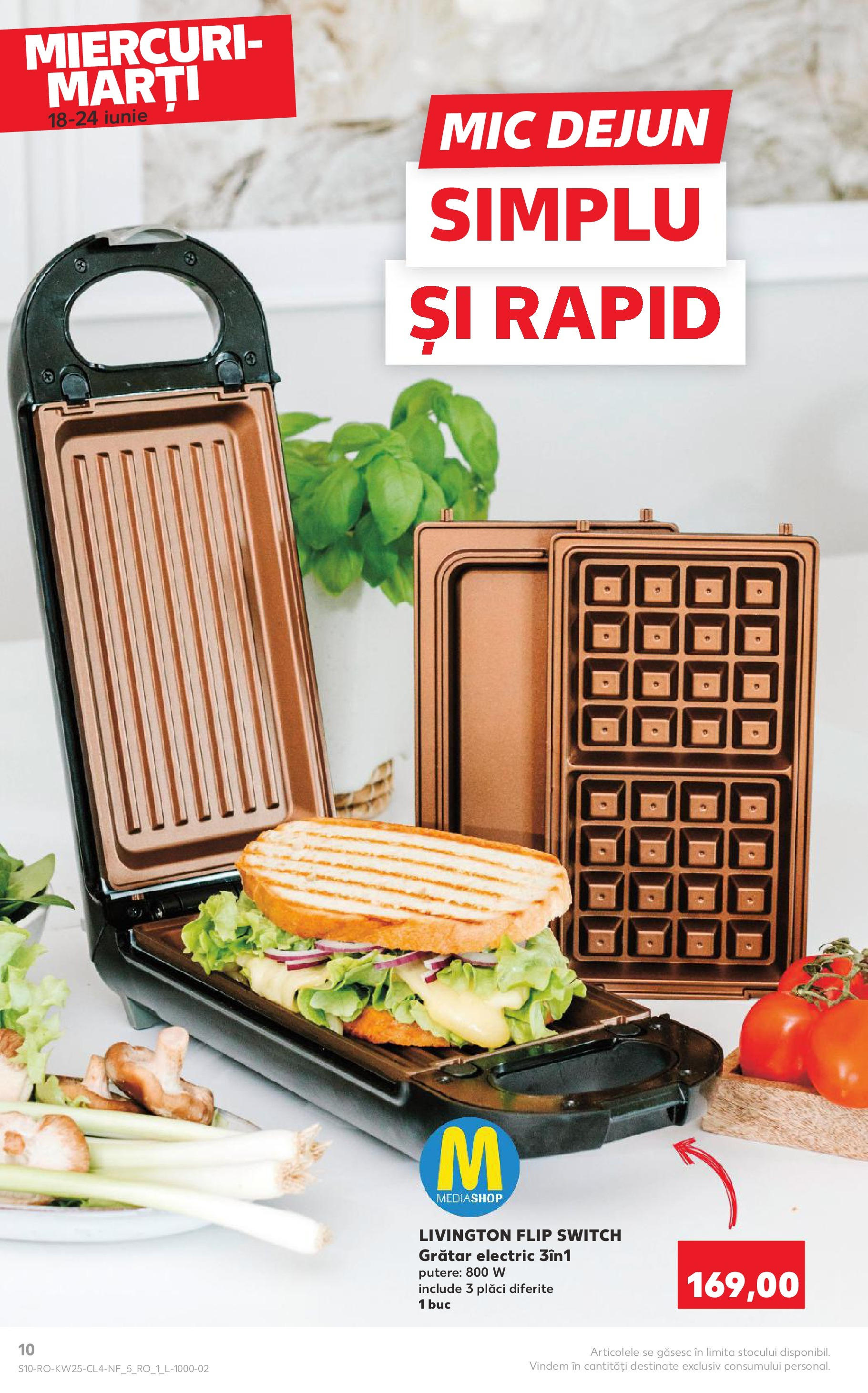 Catalog Kaufland 18 - 23 Iunie 2025 | Pagina 10 | Produse: Grătar