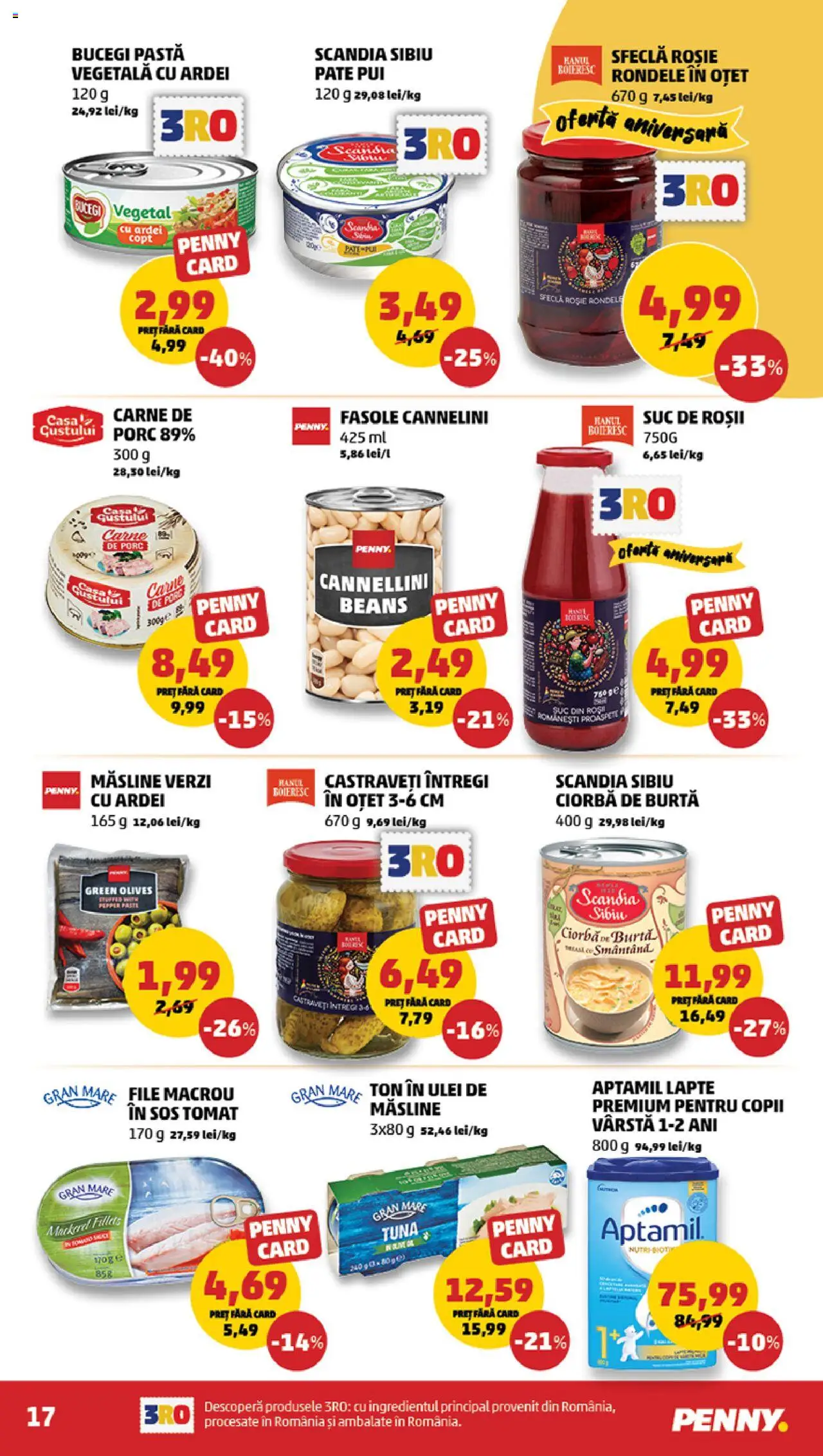 Catalog PENNY Market 18 - 23 Iunie 2025 | Pagina 17 | Produse: Hacıyatmaz Kedi Oyuncağı, Ardei, Suc, Roșii