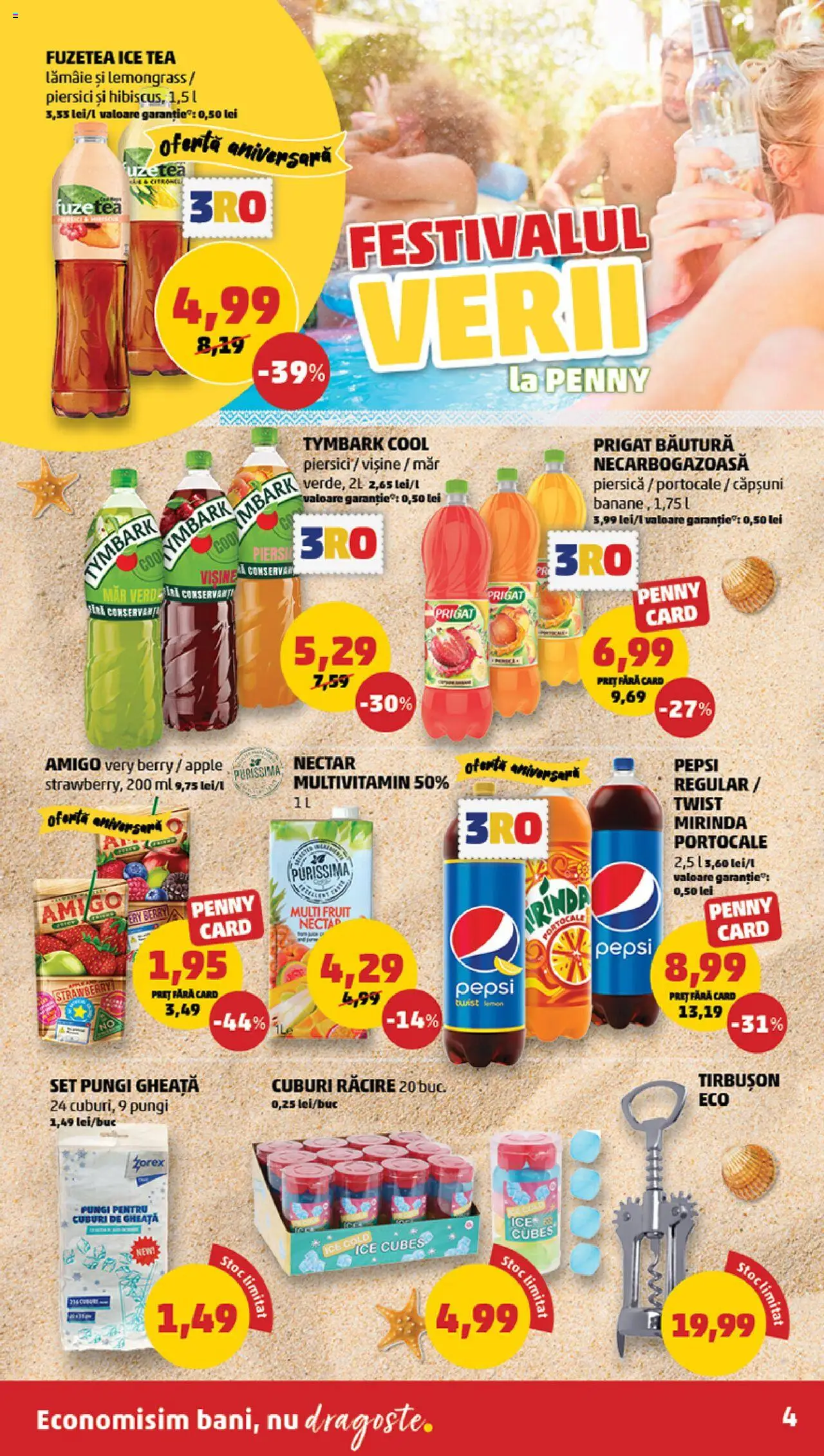 Catalog PENNY Market 18 - 23 Iunie 2025 | Pagina 4 | Produse: Piersică, Pară, Căpșuni, Lămâie
