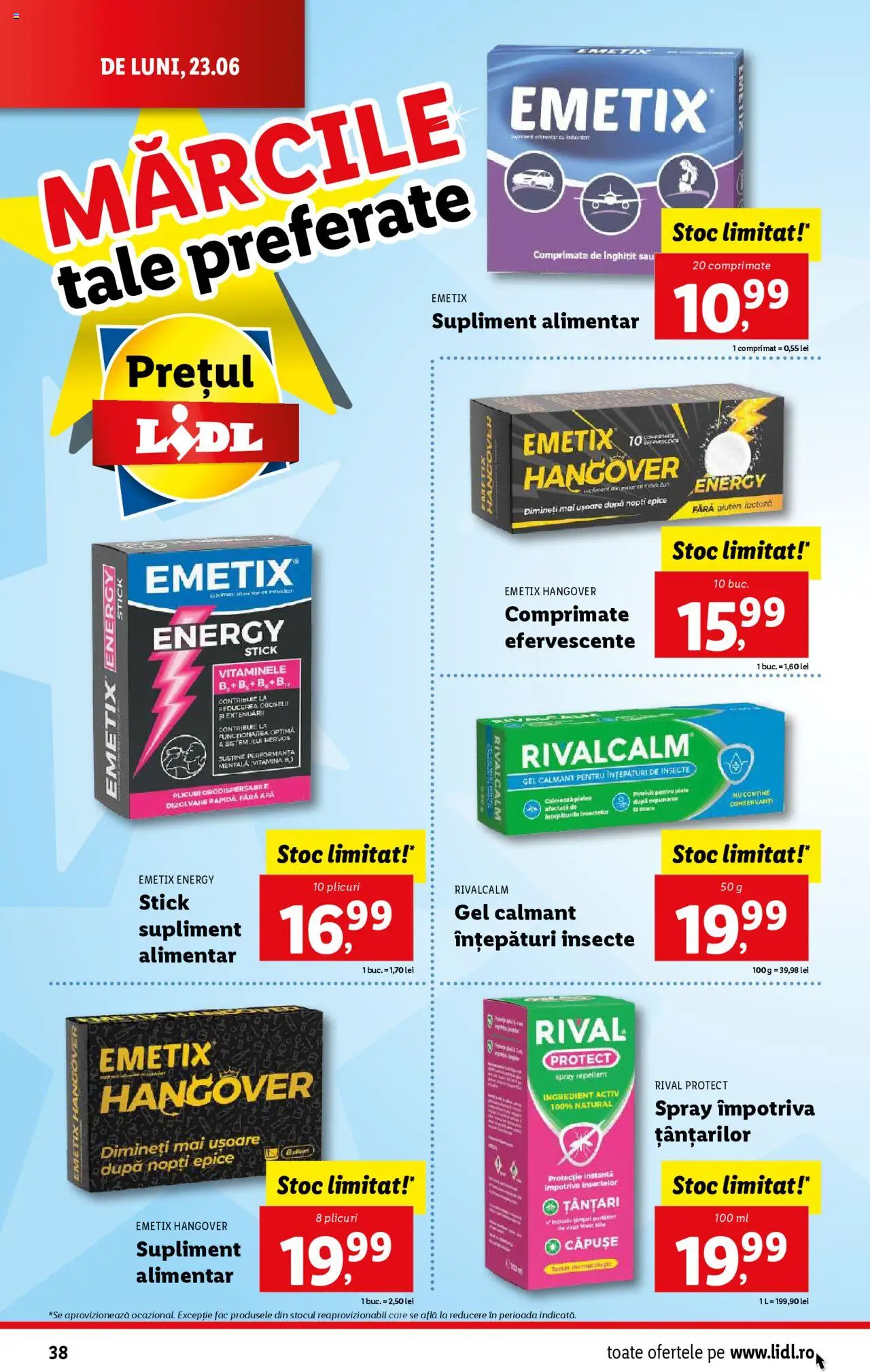 Catalog LIDL 23 - 28 Iunie 2025 | Pagina 38